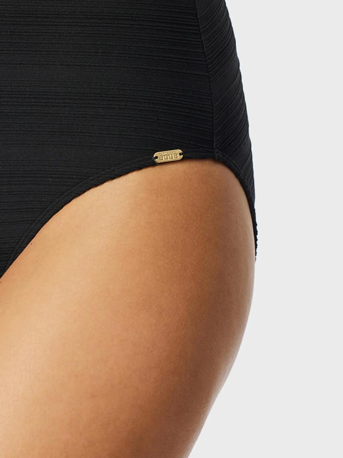 Dames Badpak Basic Zwart 4/5