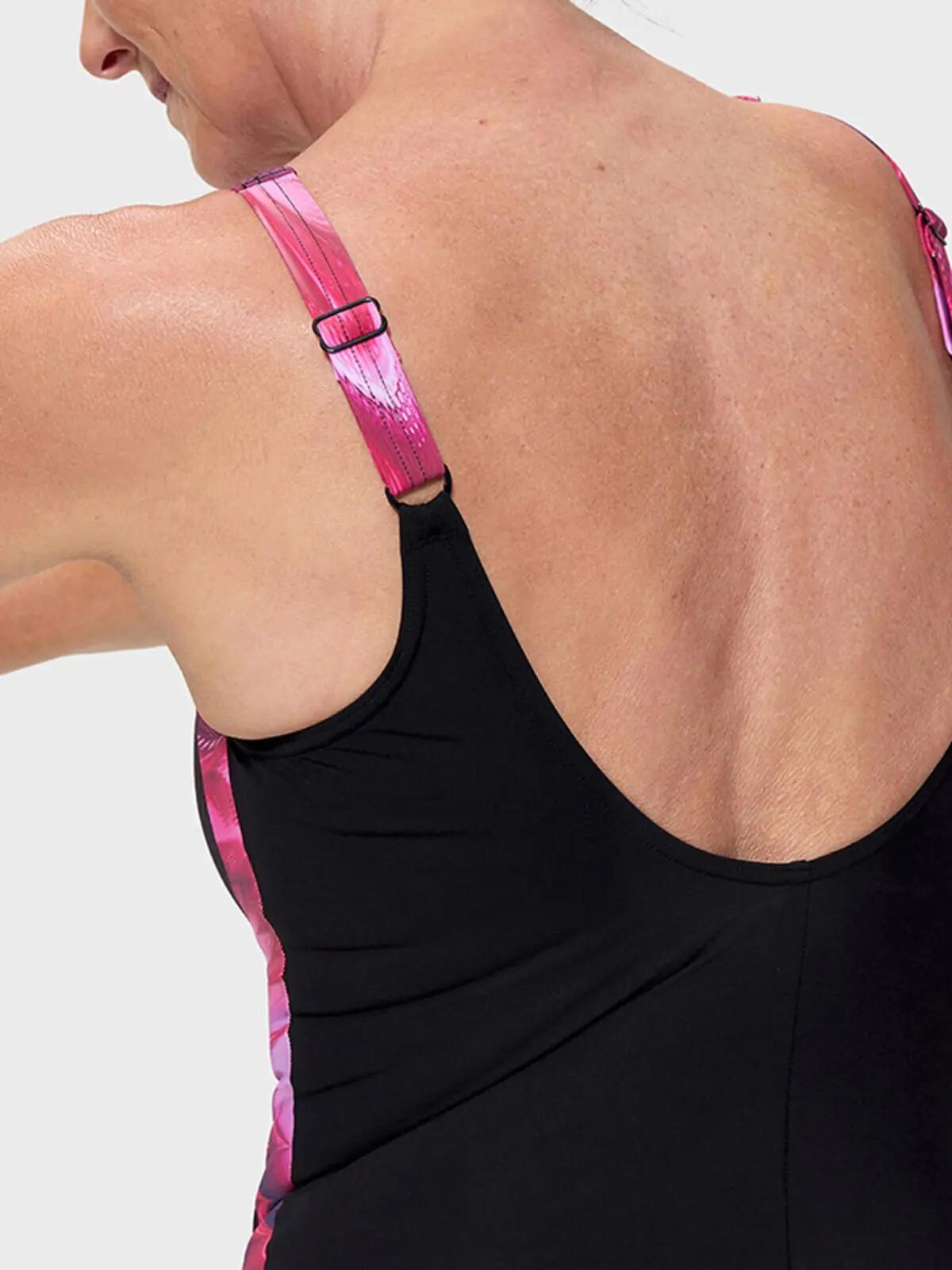 Maillot de bain femme Speedo Lunalustre Shaping noir 6/7
