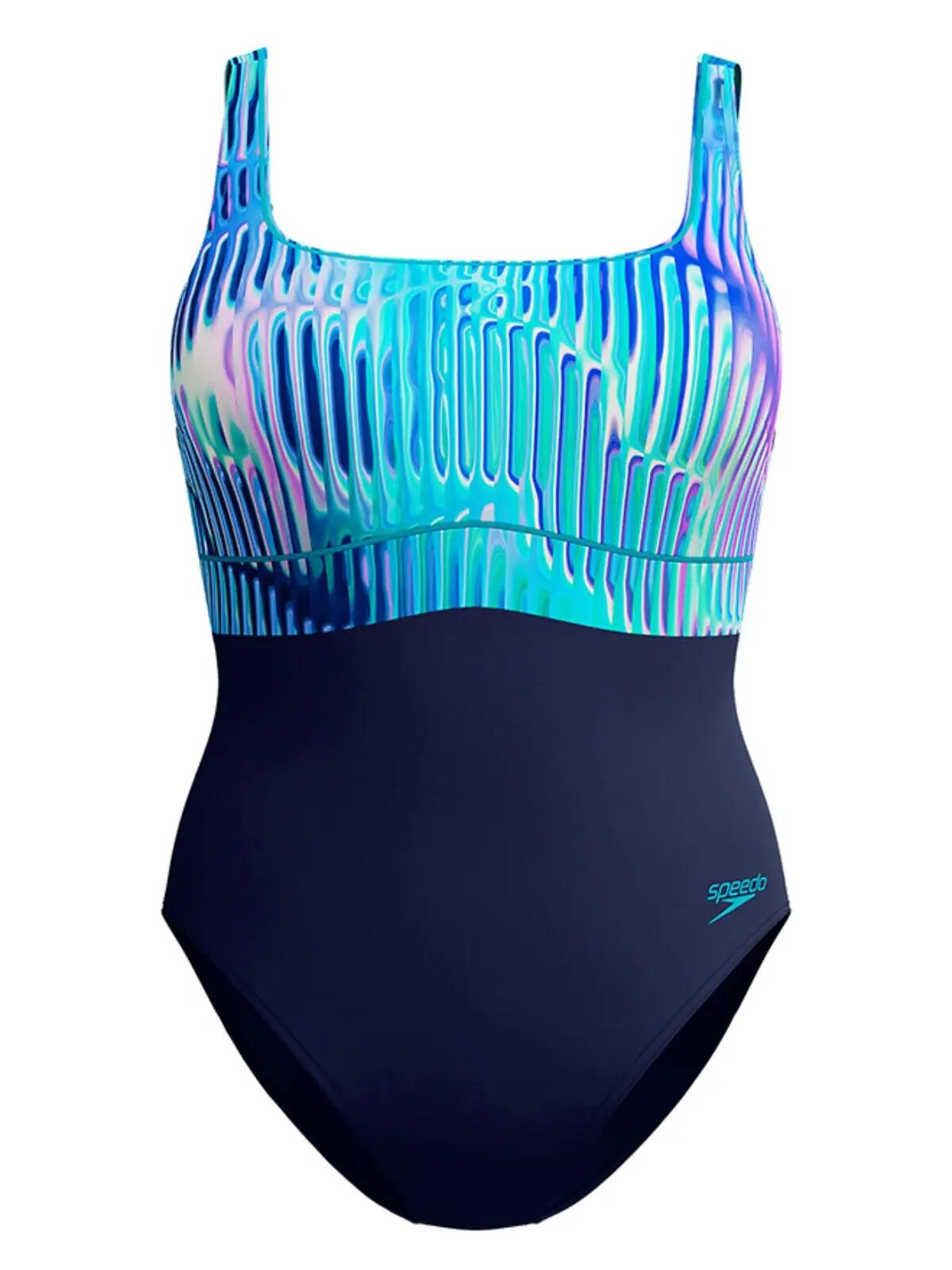 Maillot de Bain Femme Contour Eclipse Shaping Bleu II 6/7