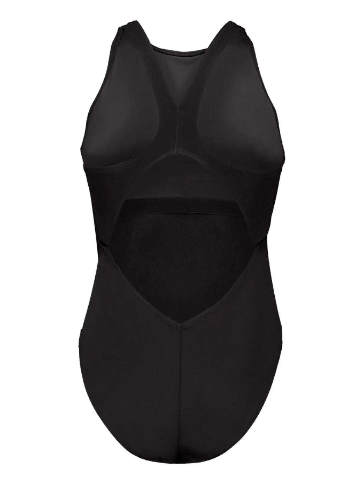 Dames Racerback Badpak Zwart 6/6
