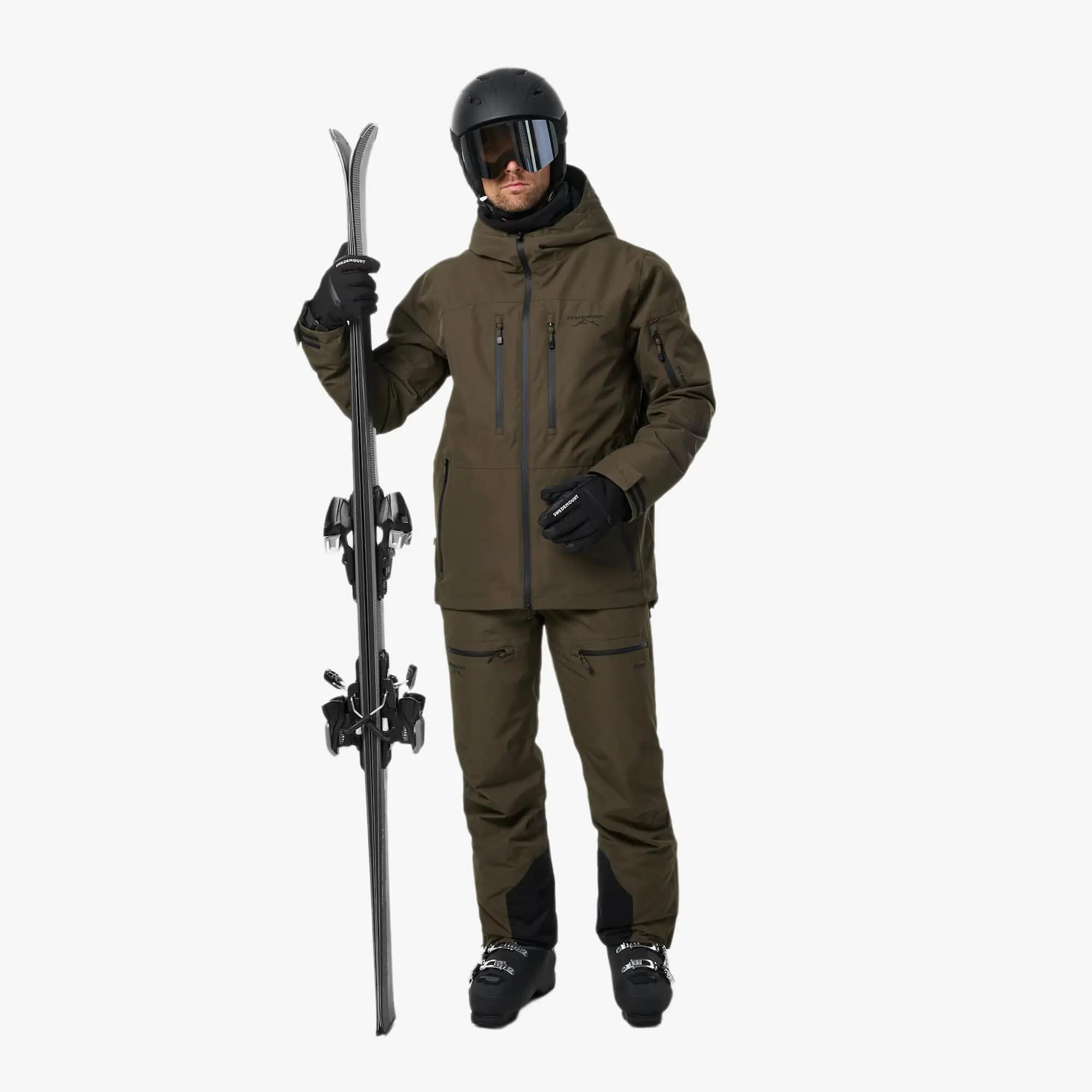 Herren Skifahren Skihandschuhe Wasserdicht St. Anton 4/8