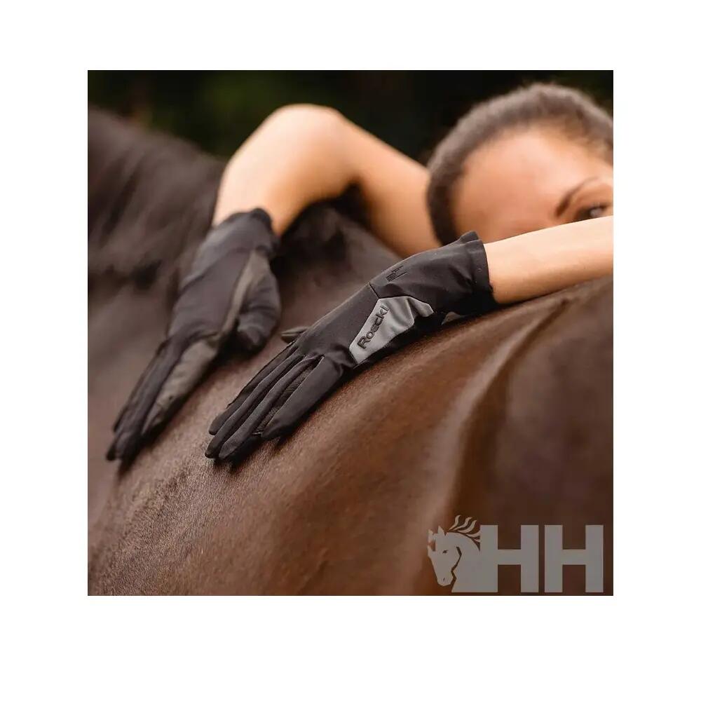 Reit-Handschuhe Roeckl Mieke Schwarz 3/3