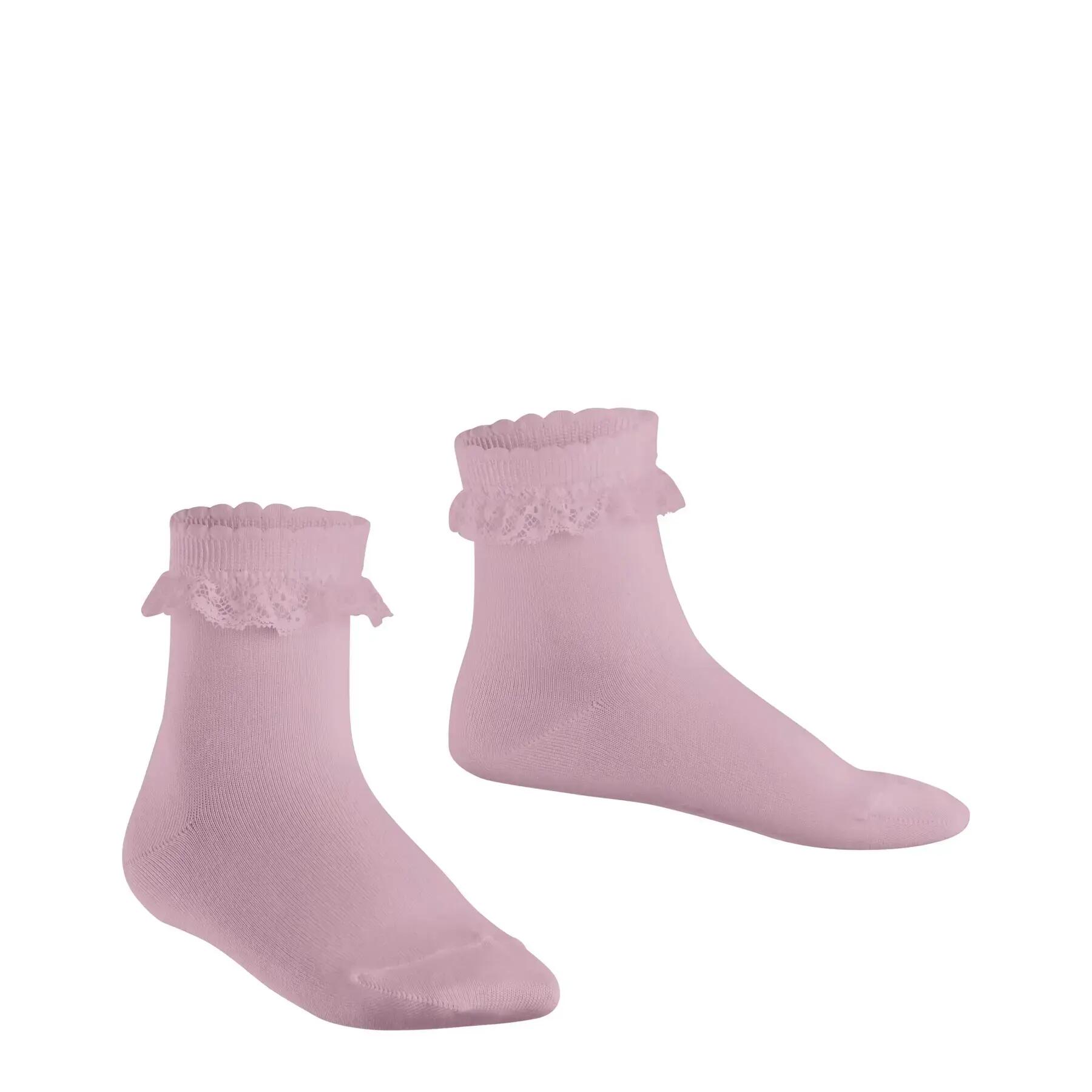 Katoenen babysokjes Falke Romantic Lace 2/10
