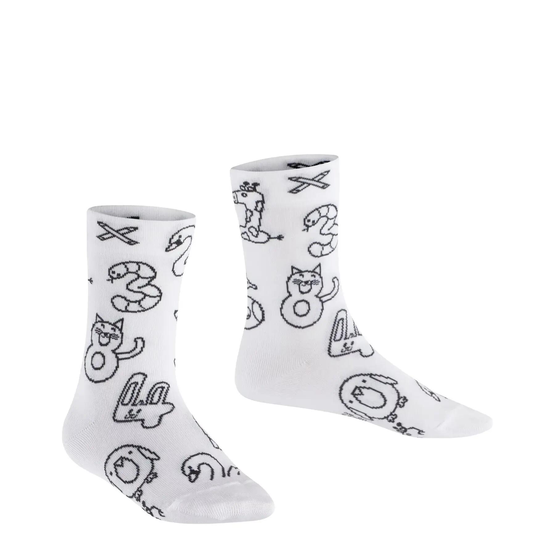 Chaussettes bébé Falke Animal Number Paint Set 2/8
