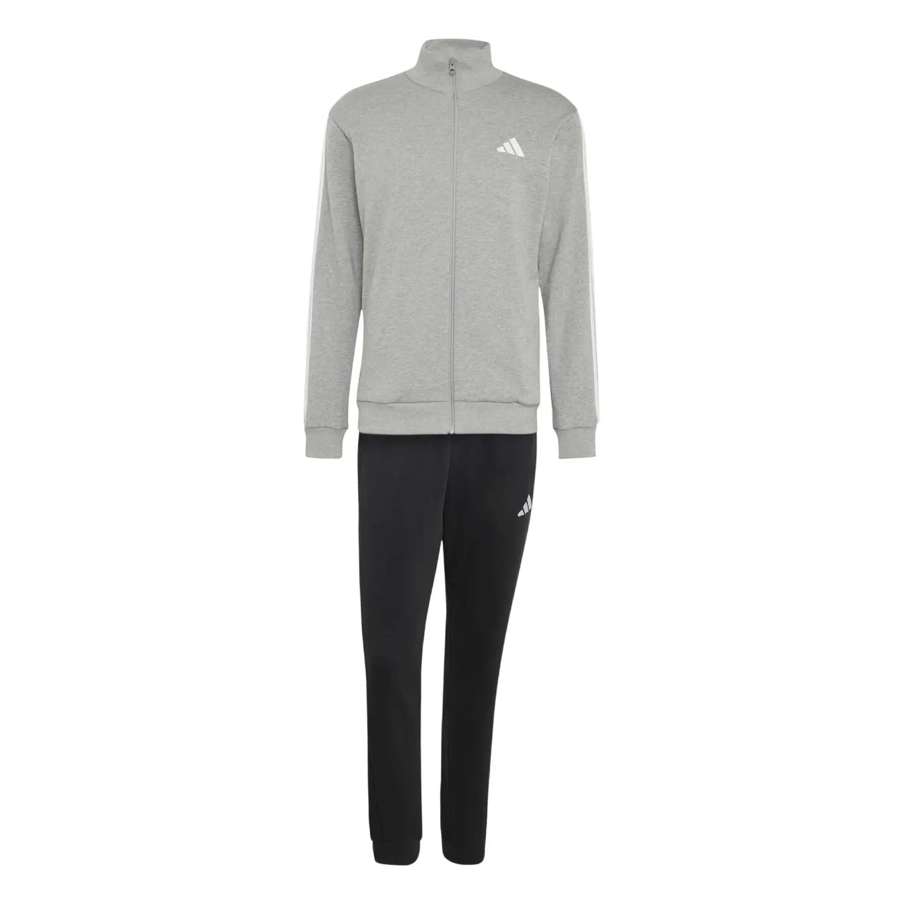 Fato de treino para desporto adidas French Terry 3-Stripes 1/7