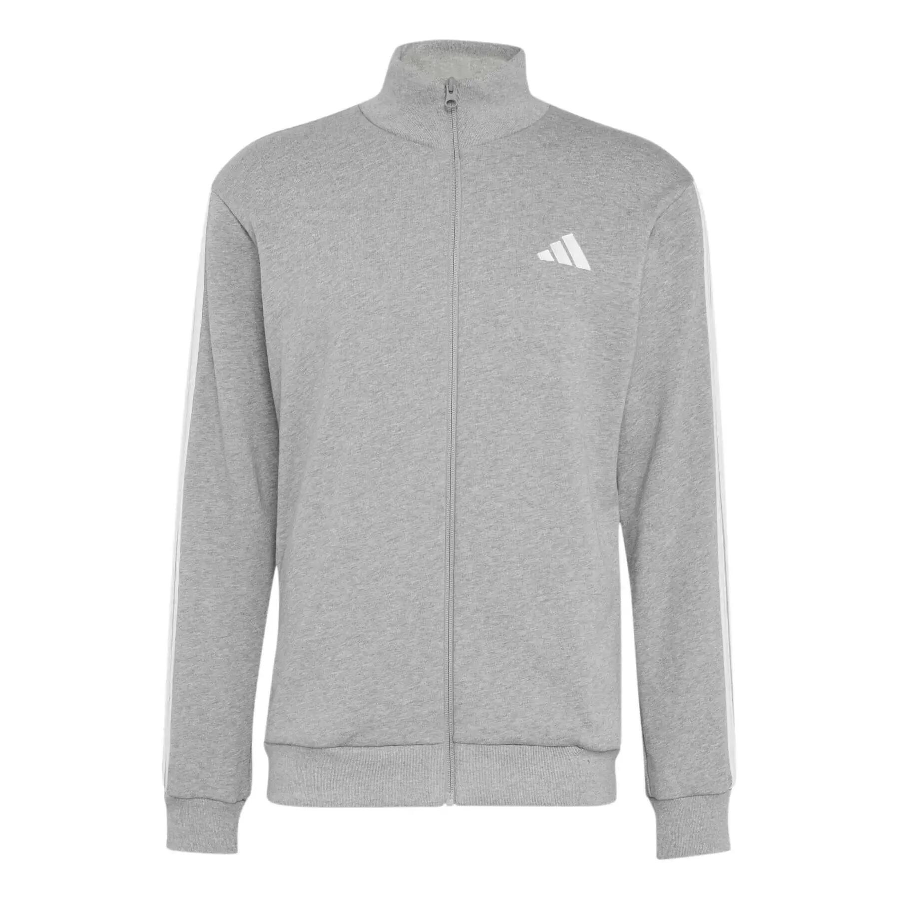 Fato de treino para desporto adidas French Terry 3-Stripes 5/7
