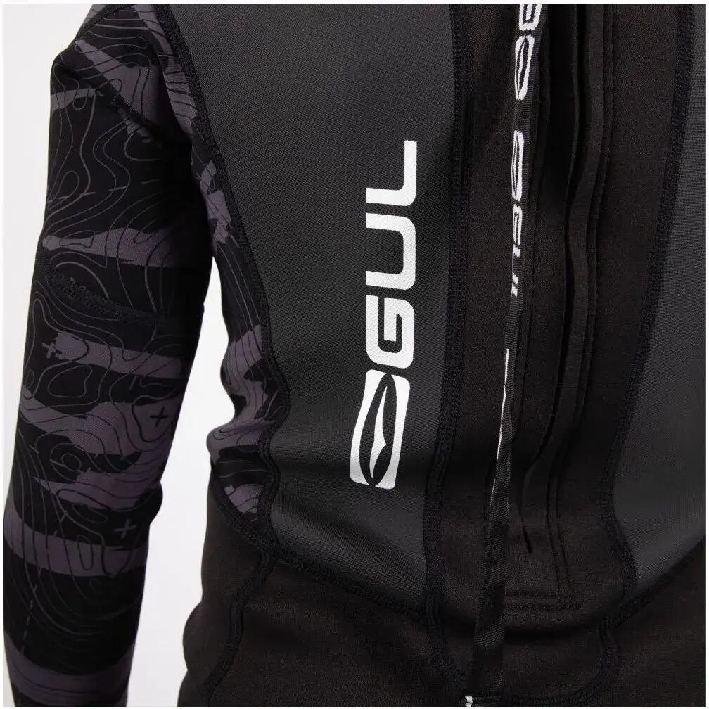 Mono integral de manga larga niño GUL Response Flatlock 3/2 Back-Zip 5/7