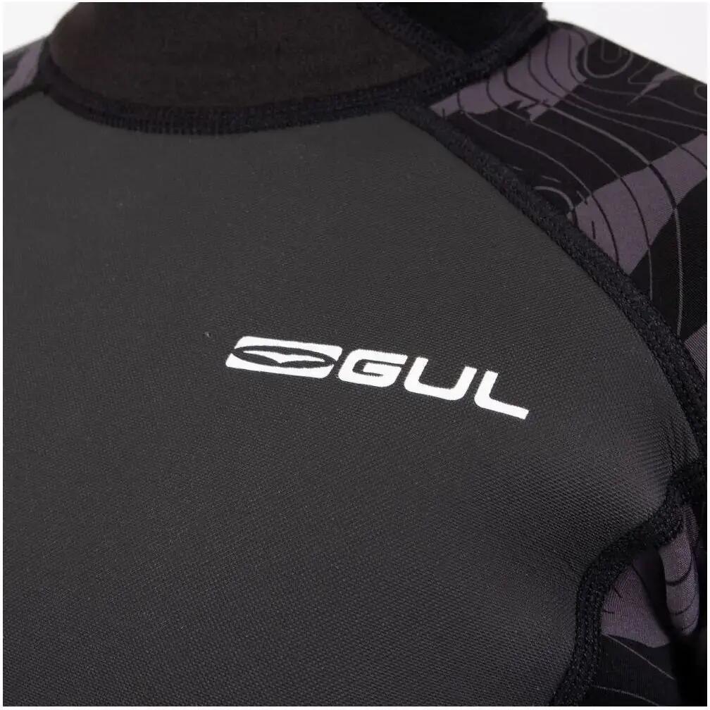 Mono integral de manga larga niño GUL Response Flatlock 3/2 Back-Zip 4/7