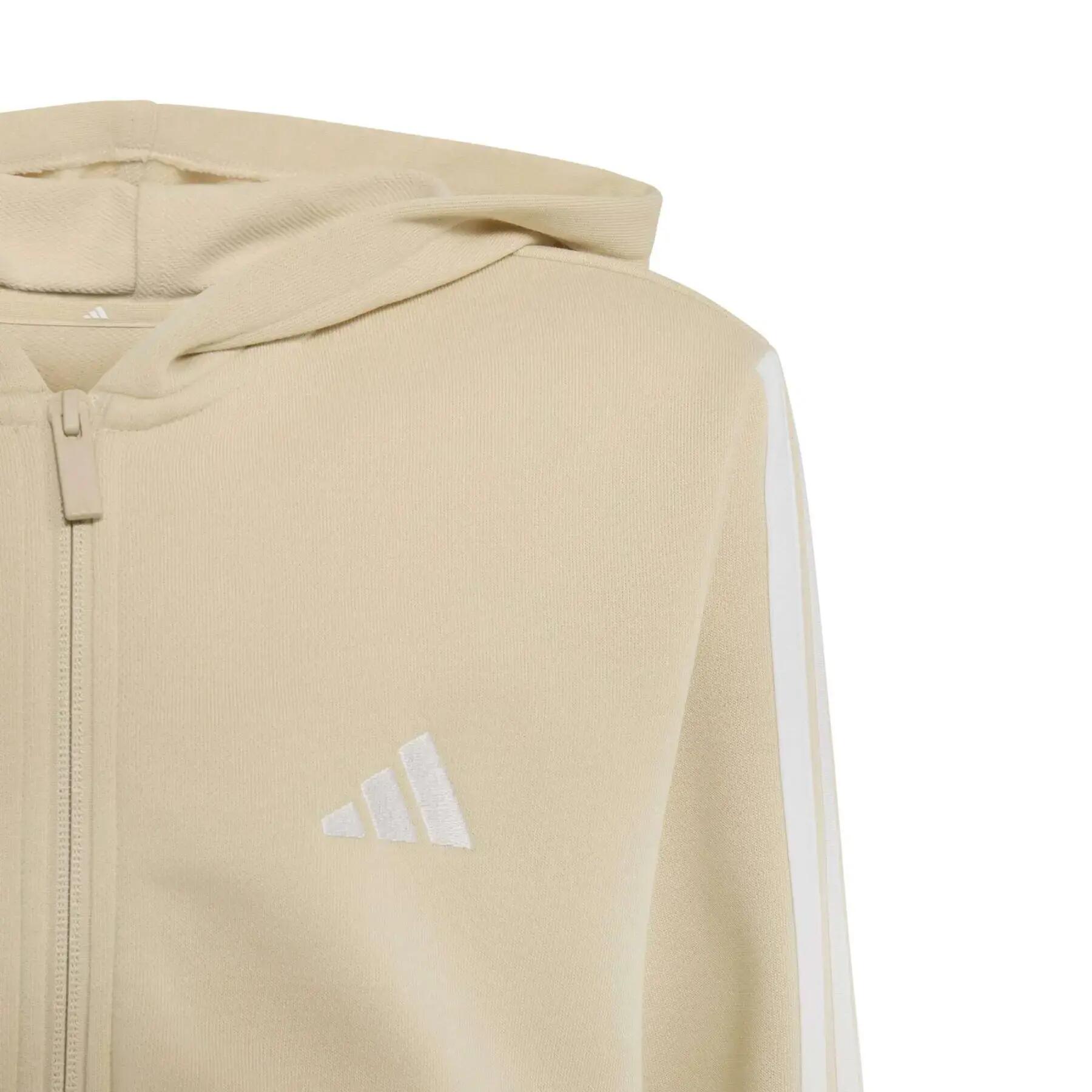 Dres french terry dziecko adidas Essentials 3-Stripes 6/7