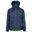 Unisex Regenjacke Qikpac X Damen und Herren Marineblau/carbon