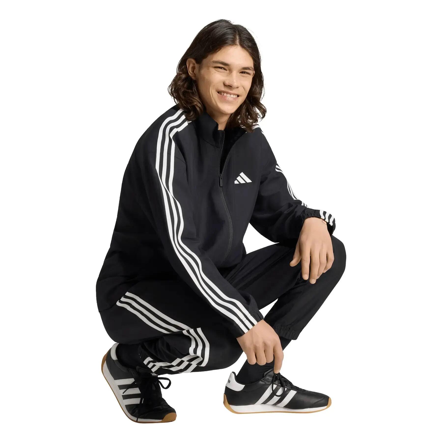 DRES Z TKANINY Z 3 PASKAMI 6/7