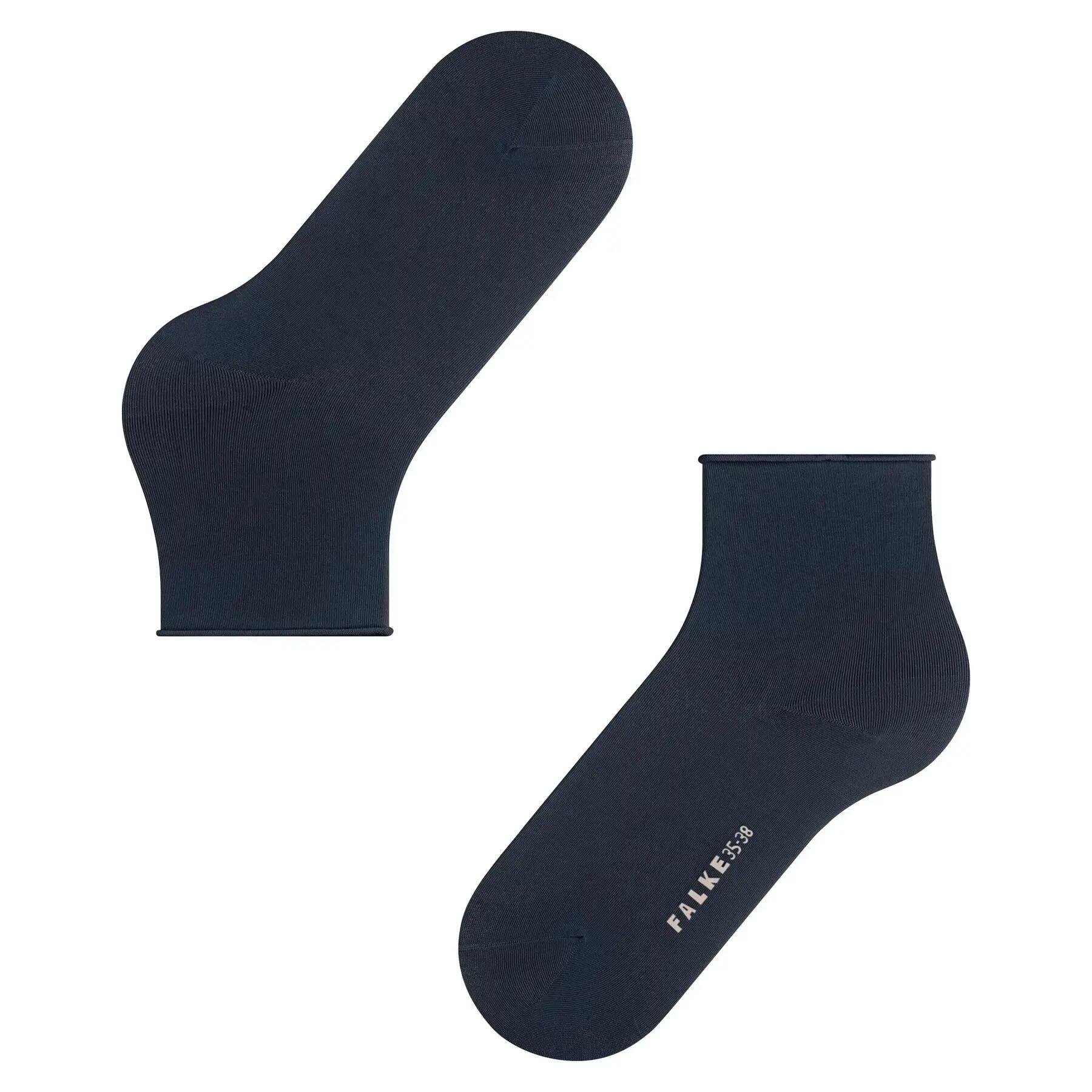 Kurze Baumwollsocken Damen Falke Touch 5/8