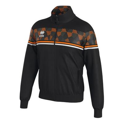 Sweatshirts errea donovan trainingsjack ad 07780 zwart ant bia volwassenen