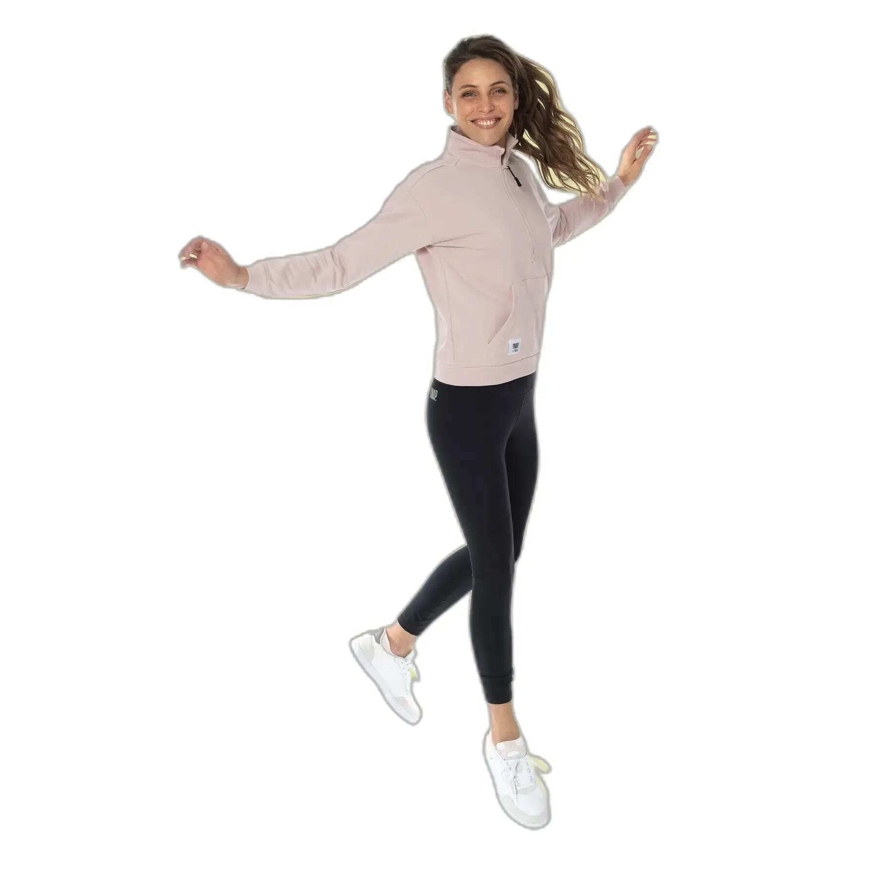 Pullover zippé femme Snap Climbing 3/4
