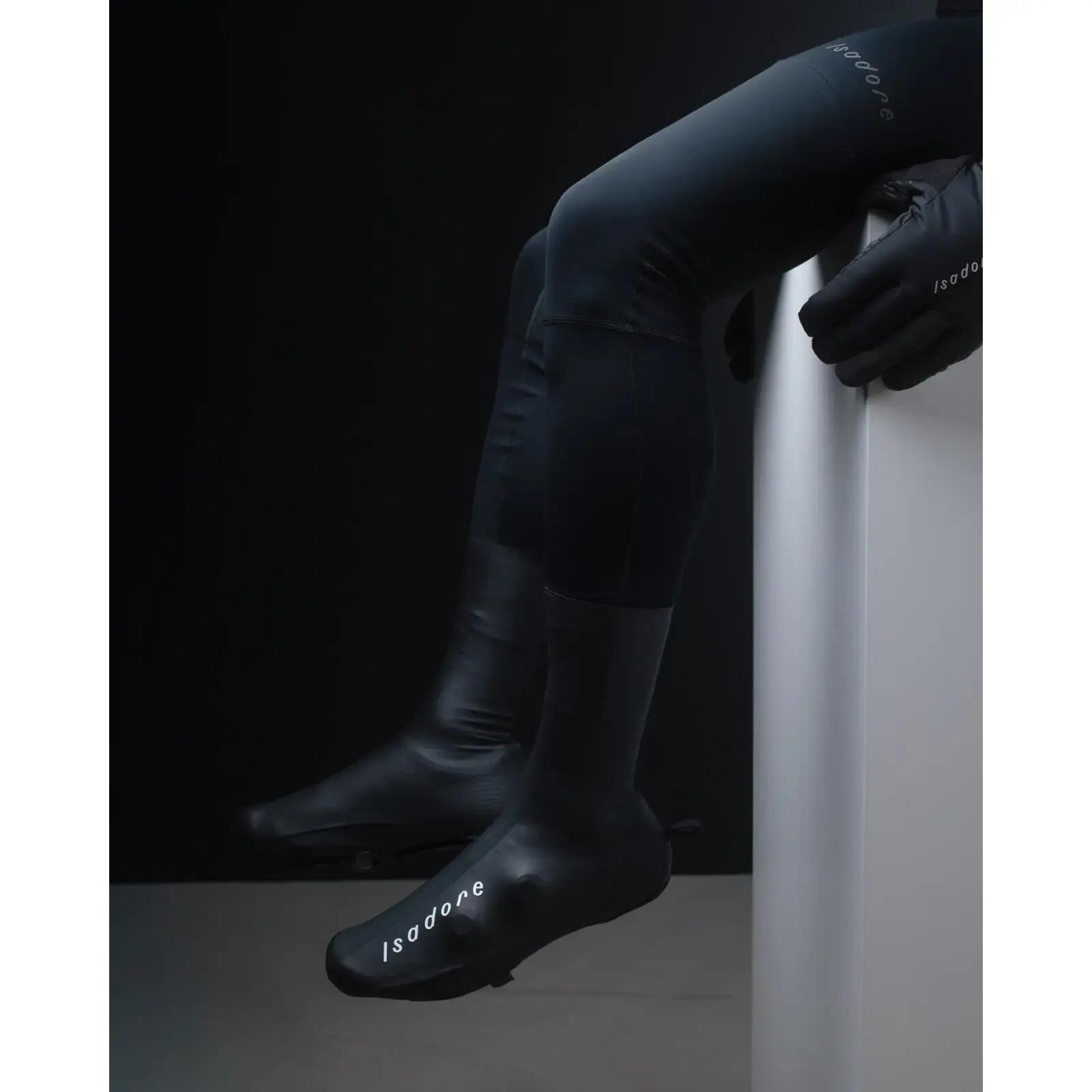 Couvre-chaussures de cyclisme unisexe Hiver Signature Noir 4/5