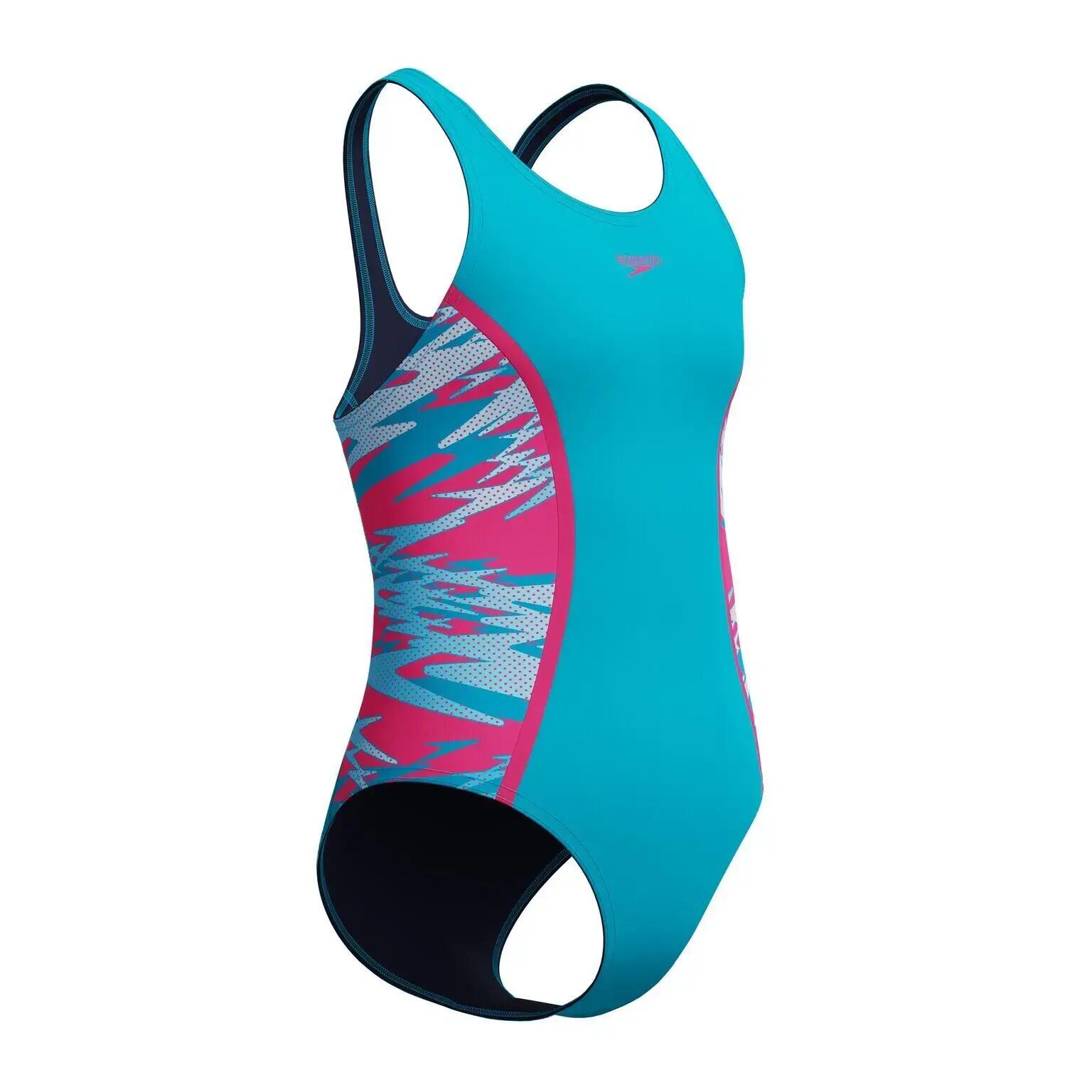 bañador para niña Speedo Hyperboom Splice Muscleback 3/7