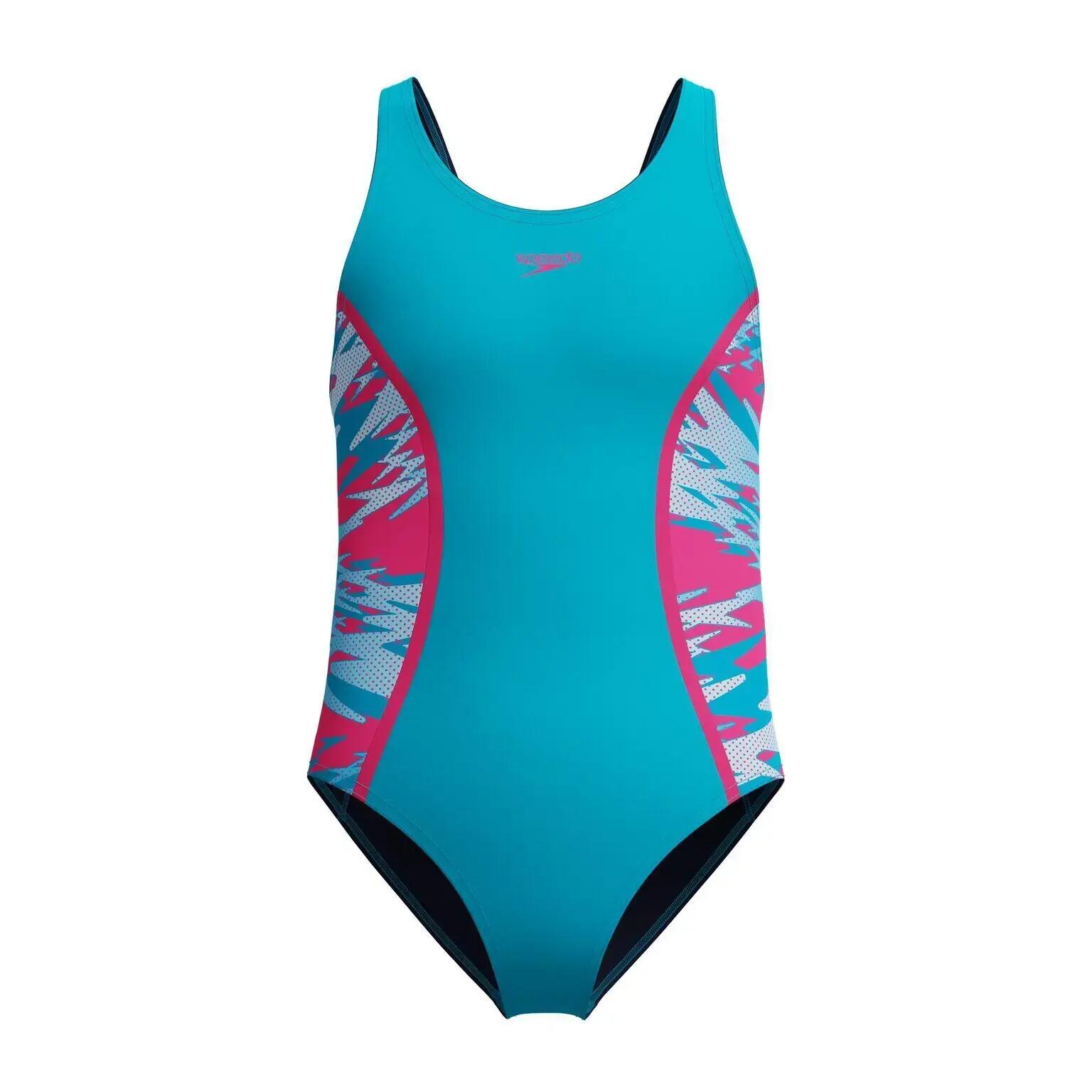 bañador para niña Speedo Hyperboom Splice Muscleback 2/7