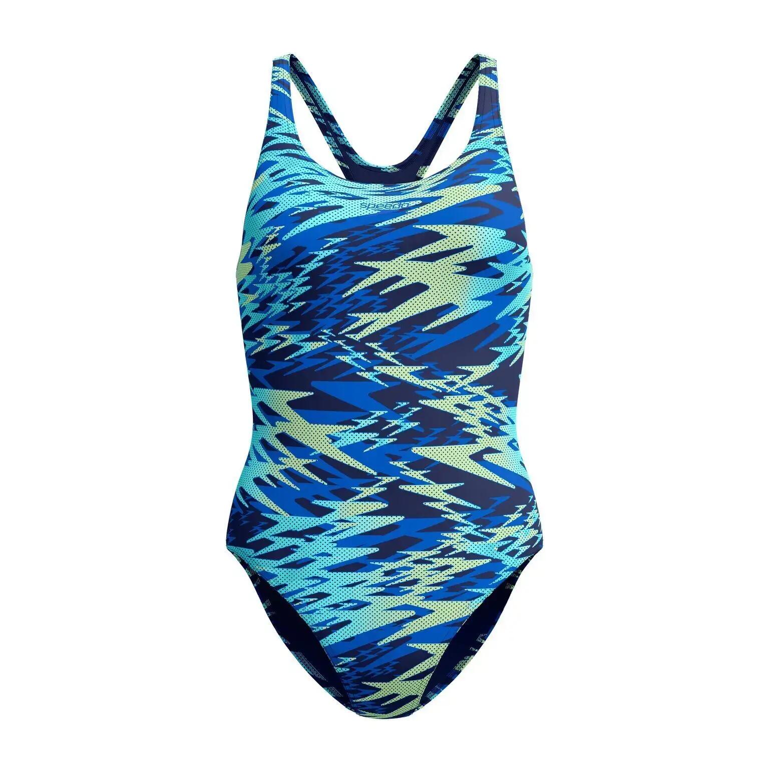 Maillot de bain une pièce Speedo Hyperboom Print Medalist 6/7