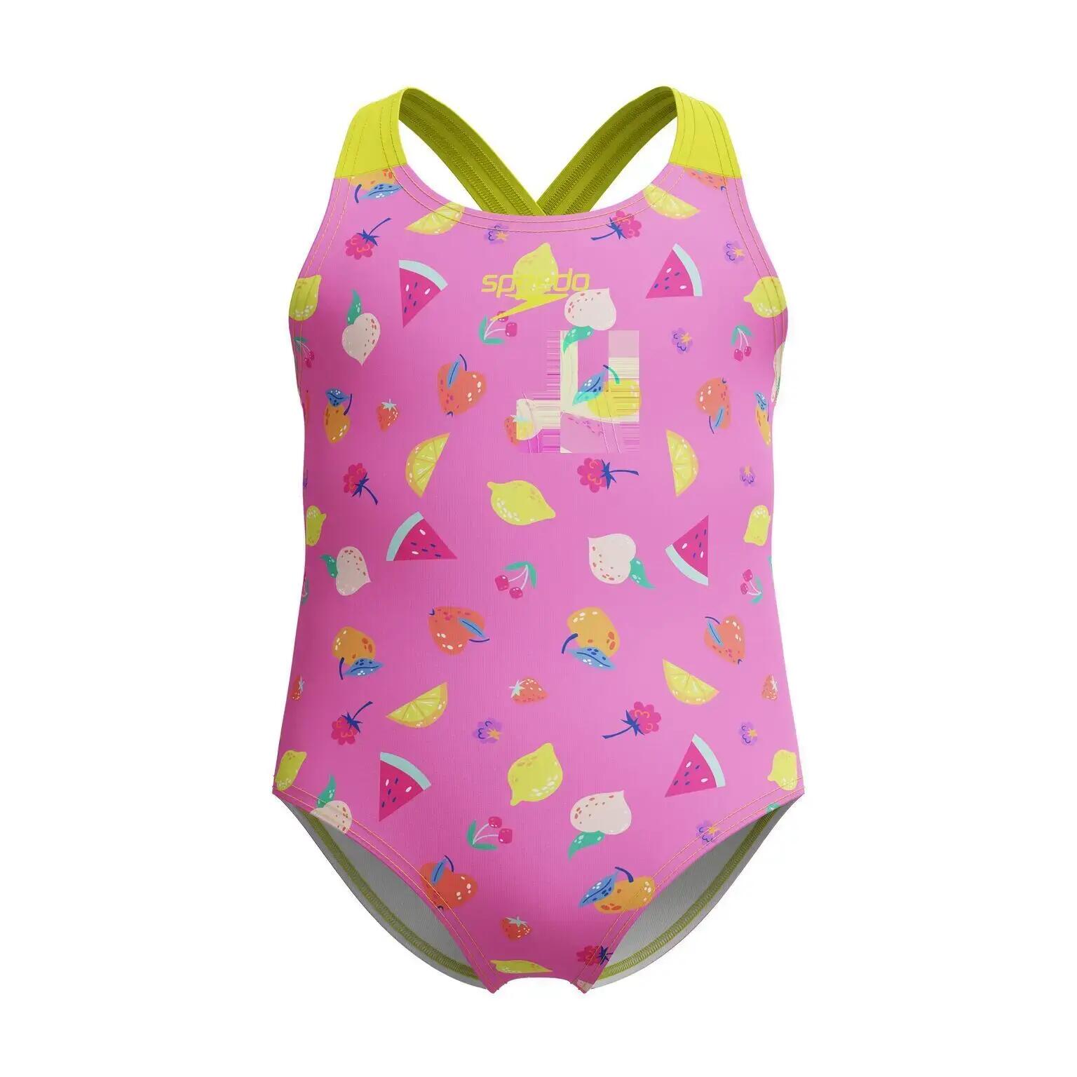 1-delig zwempak voor babymeisjes Speedo XB 2/7