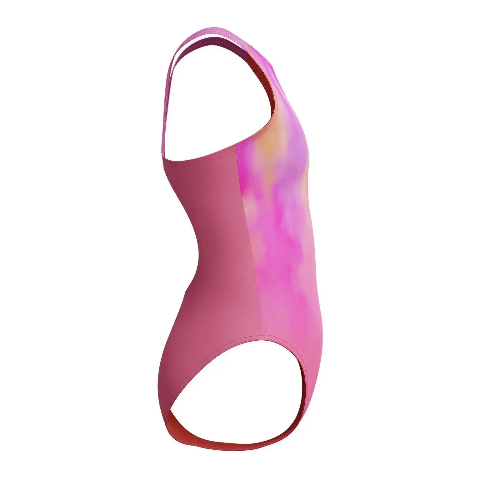Zwempak - zwemmen - meisjes - pulseback zonder bandjes - roze 4/7
