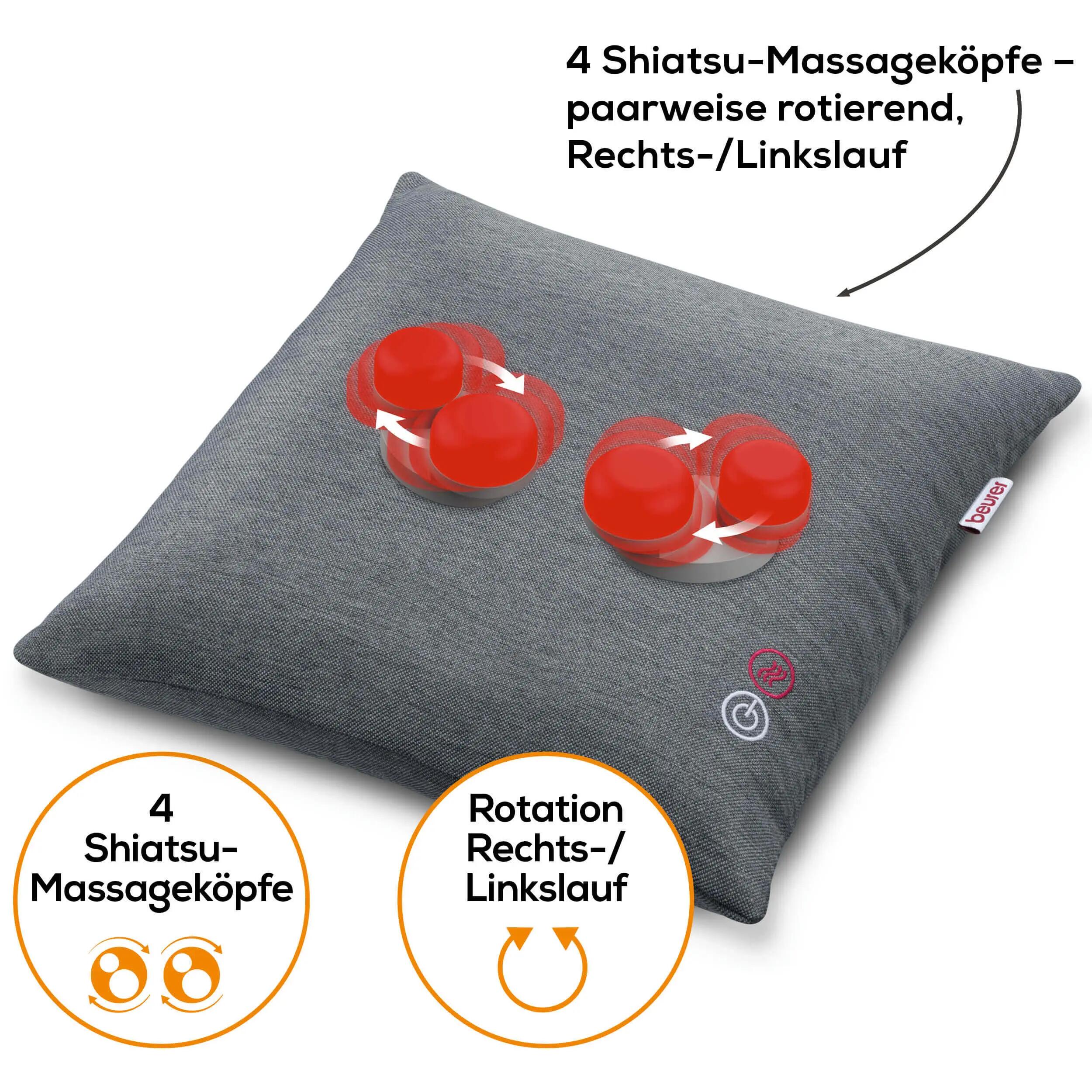 Beurer MG 135 Shiatsu-Massagekissen 4/5