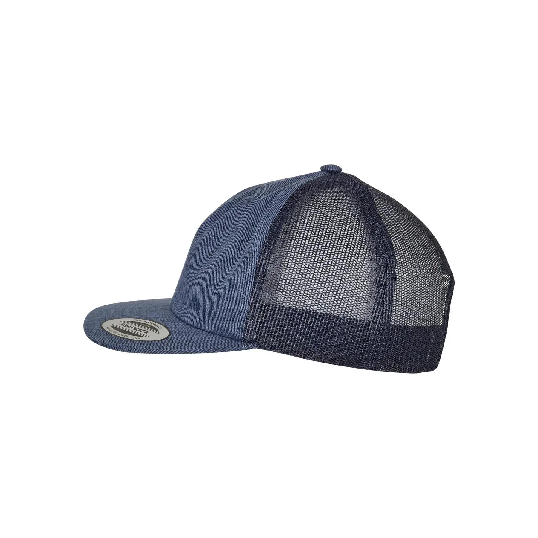 Cappellino con visiera jeans Flexfit Trucker 4/5