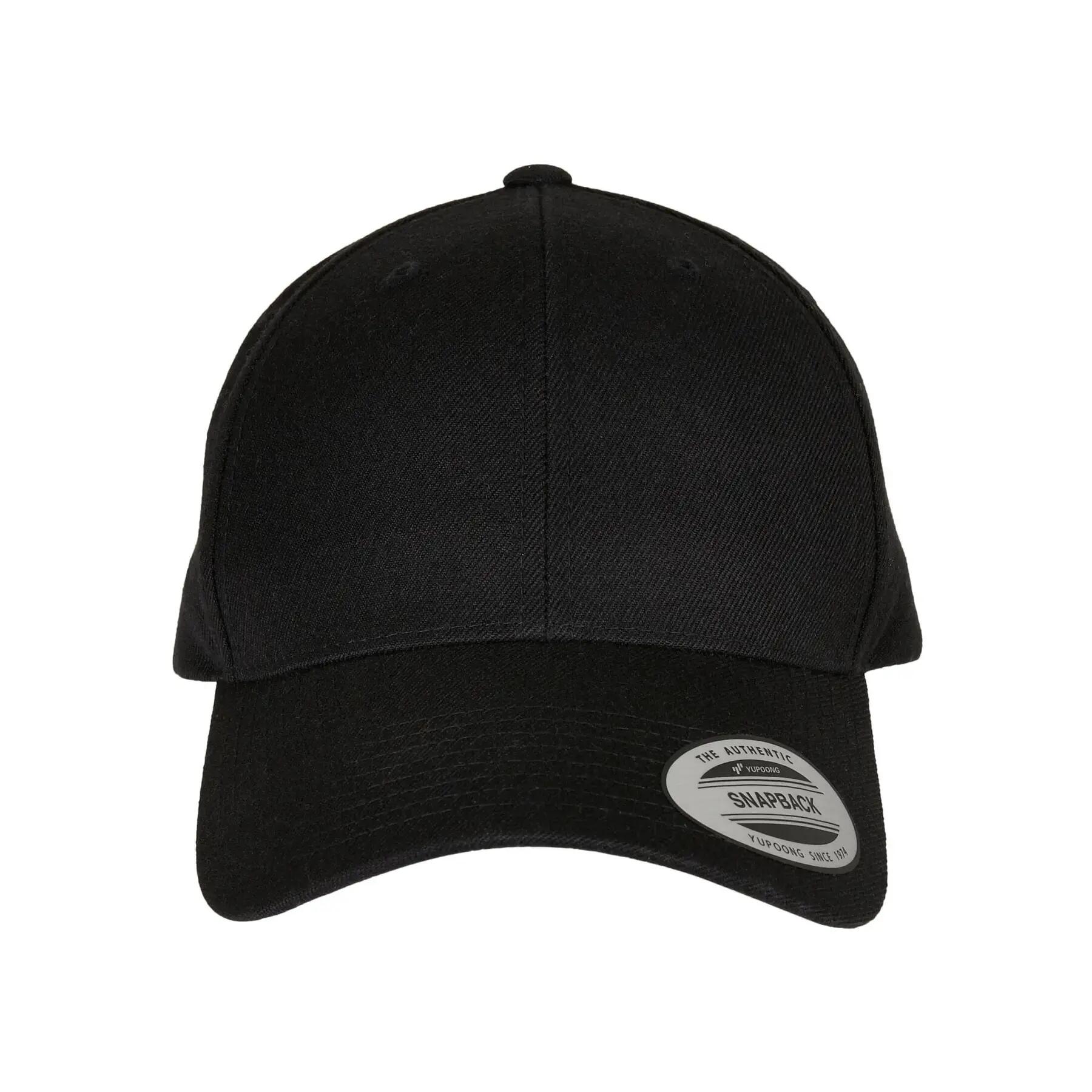 Curved peak snapback cap Flexfit Premium 1/5