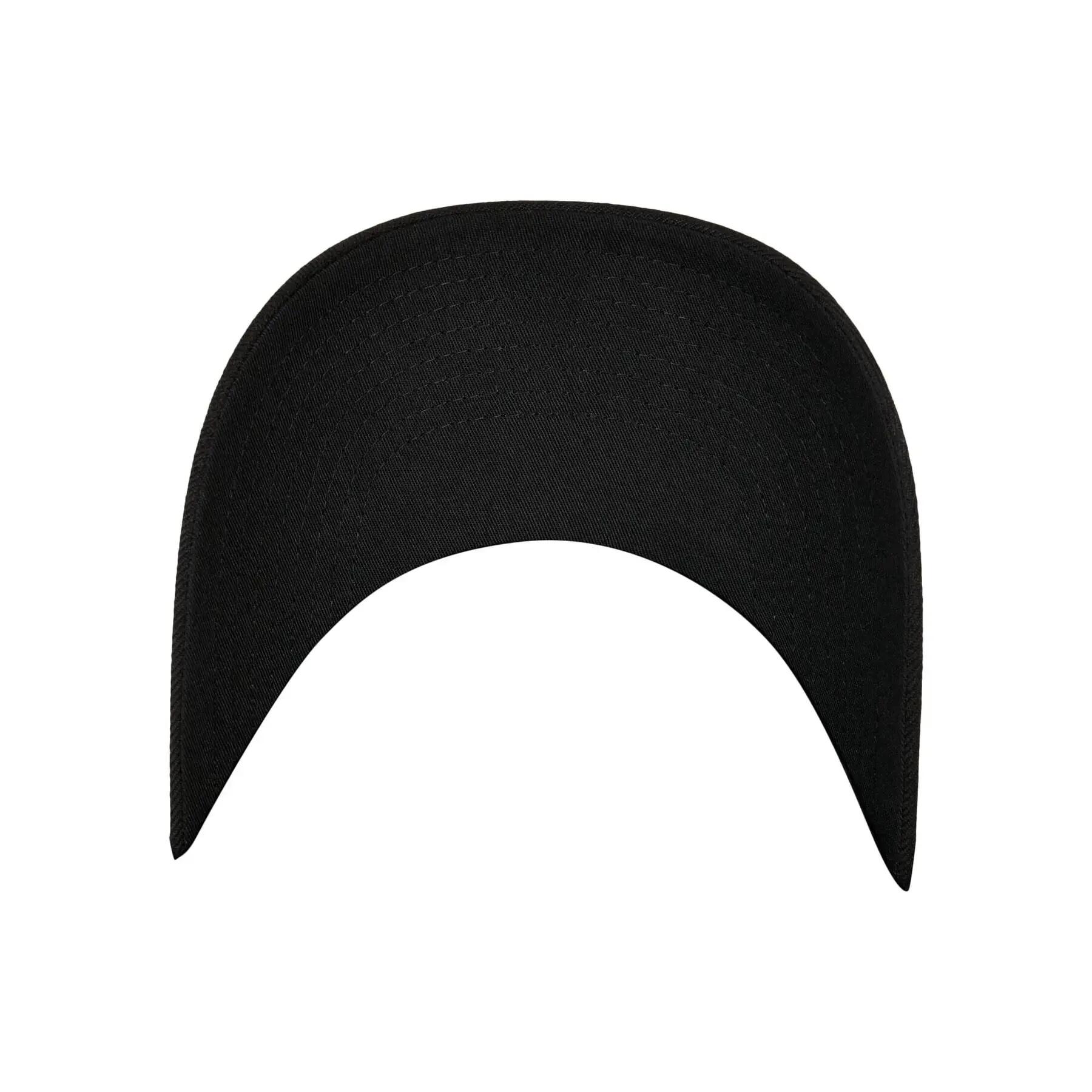 Curved peak snapback cap Flexfit Premium 5/5