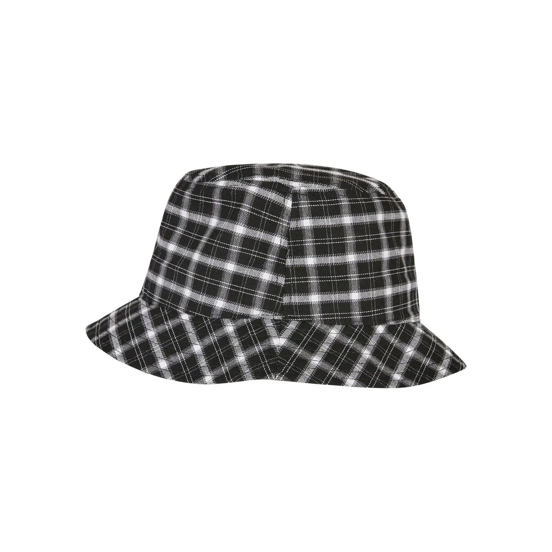 Cappello da pescatore a scacchi Flexfit 2/4