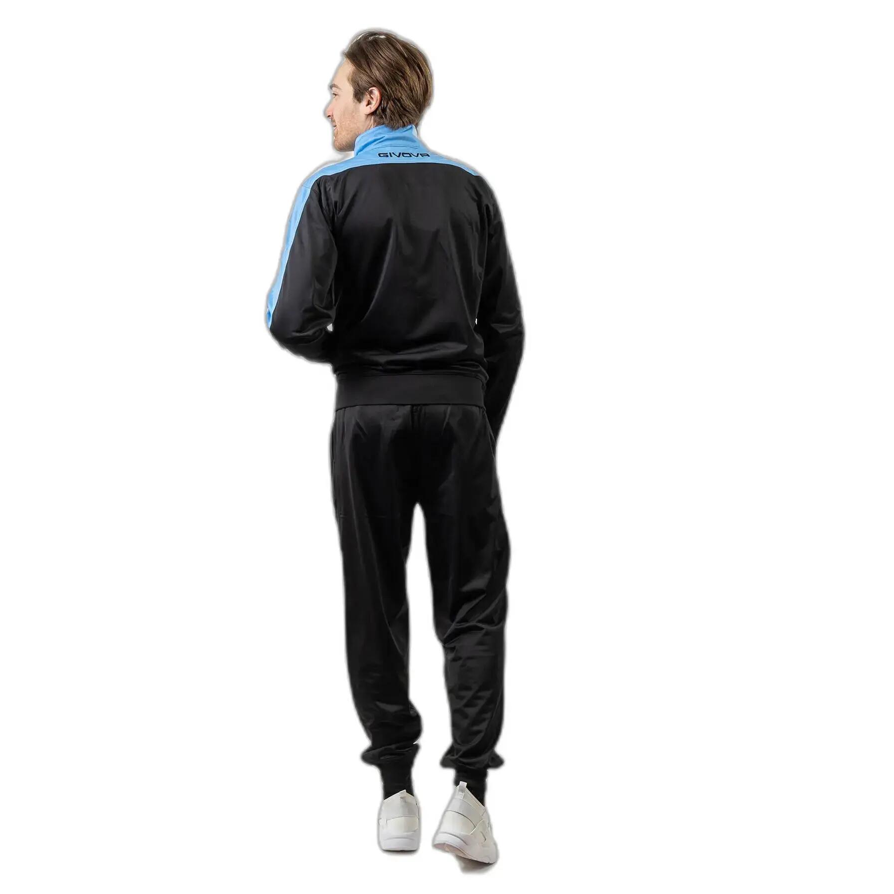 Sportset Givova Roma Black-Sky Black 2/4