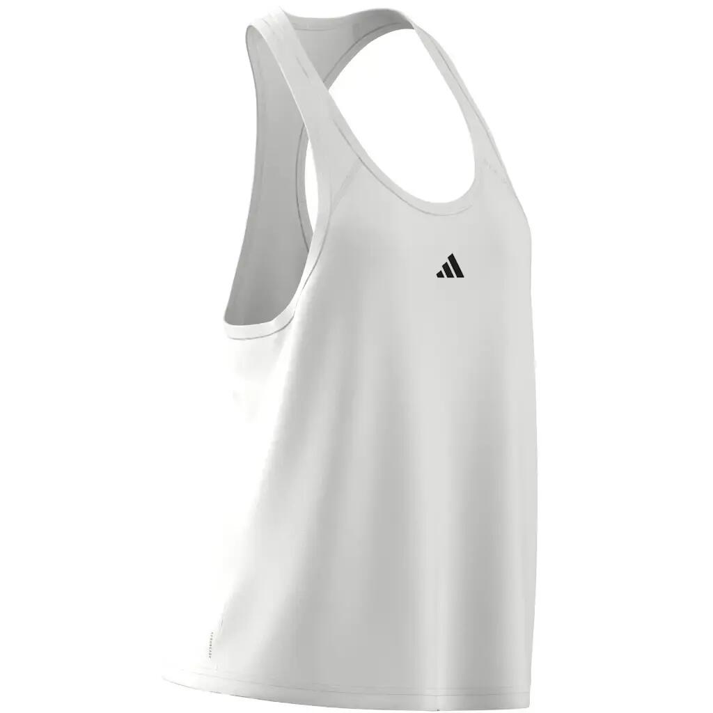 Canottiera da donna adidas Essentials Minimal Branding Racerback 4/7