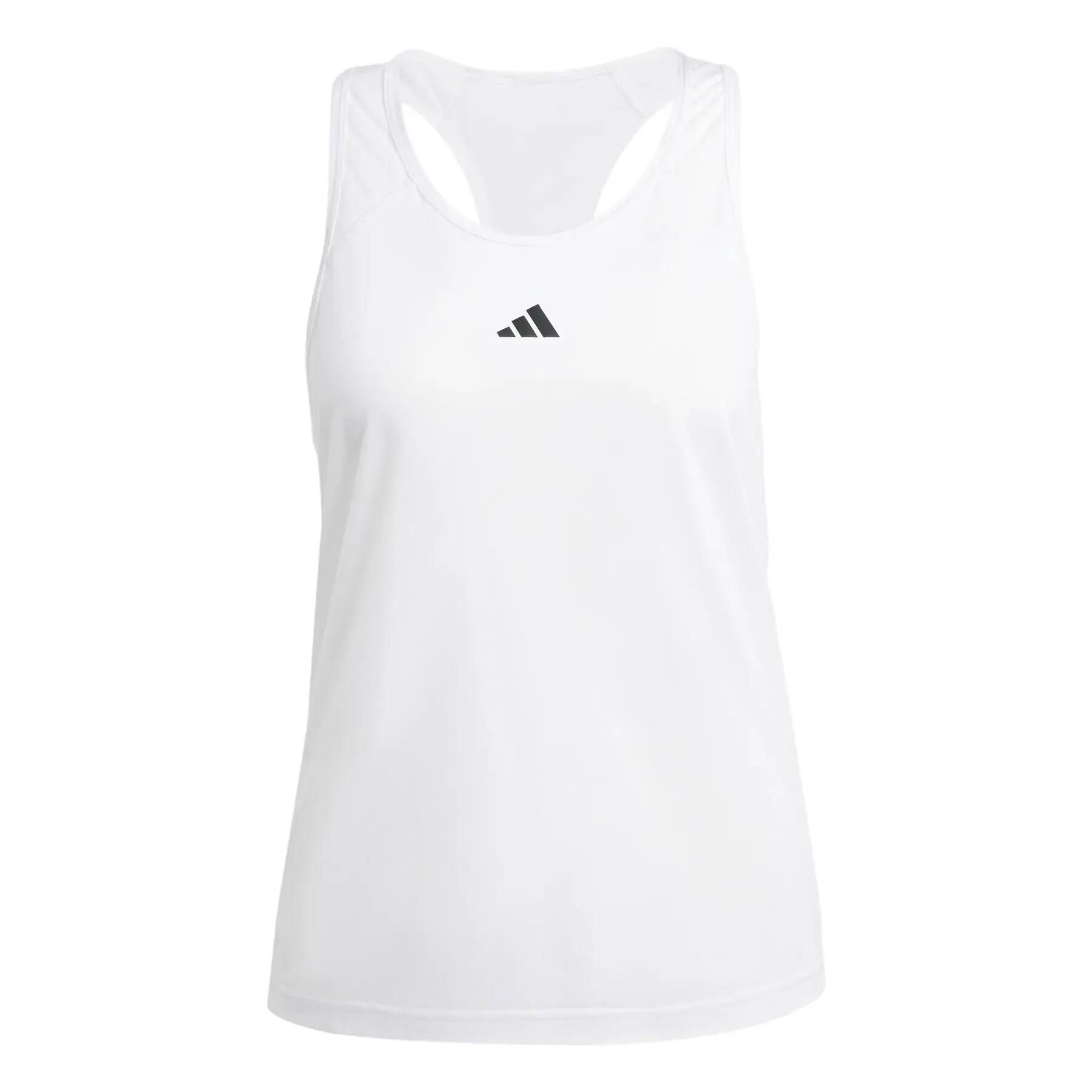 Canottiera da donna adidas Essentials Minimal Branding Racerback 2/7