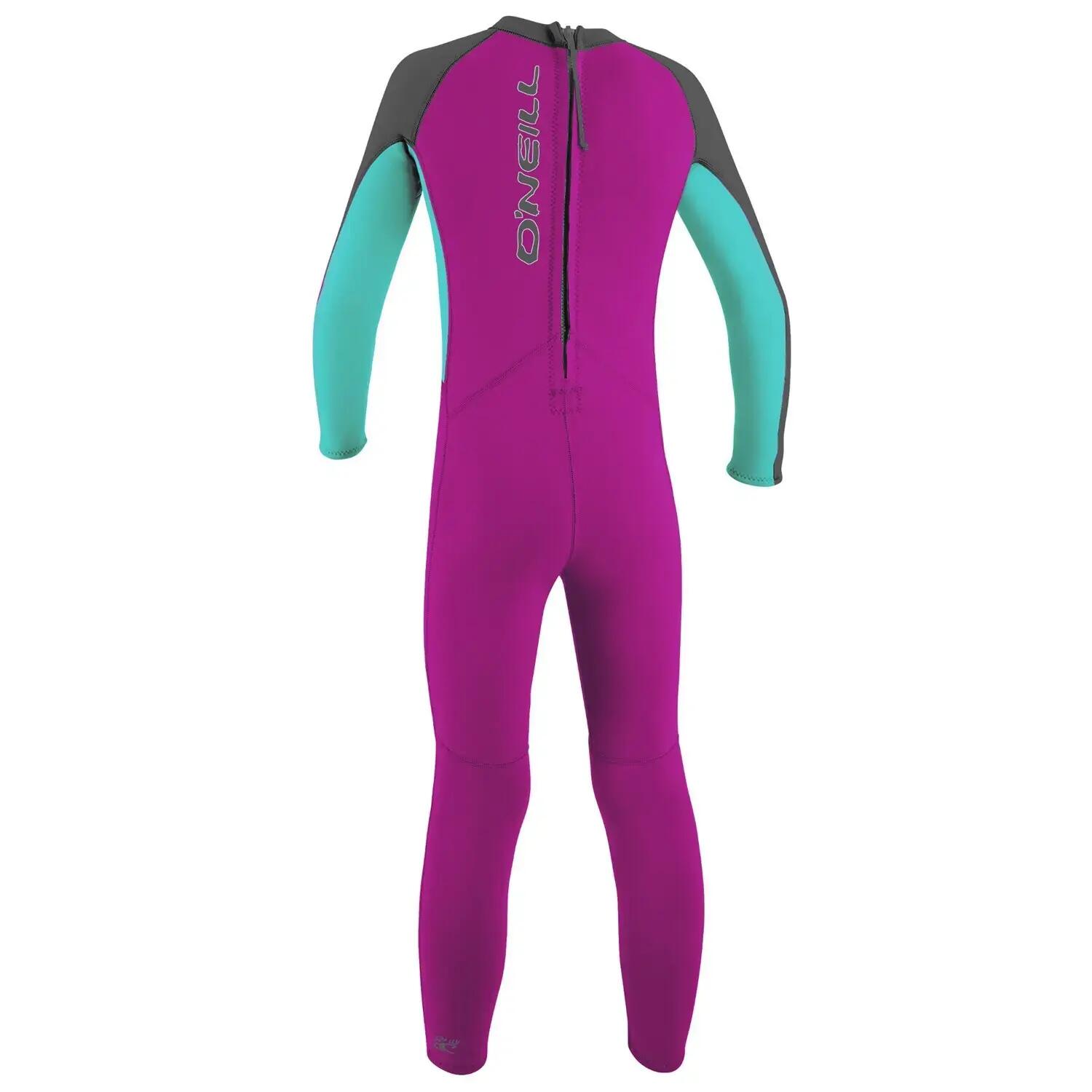 Mono de neopreno con cremallera trasera completa infantil O'Neill Reactor-2 2 mm 2/2