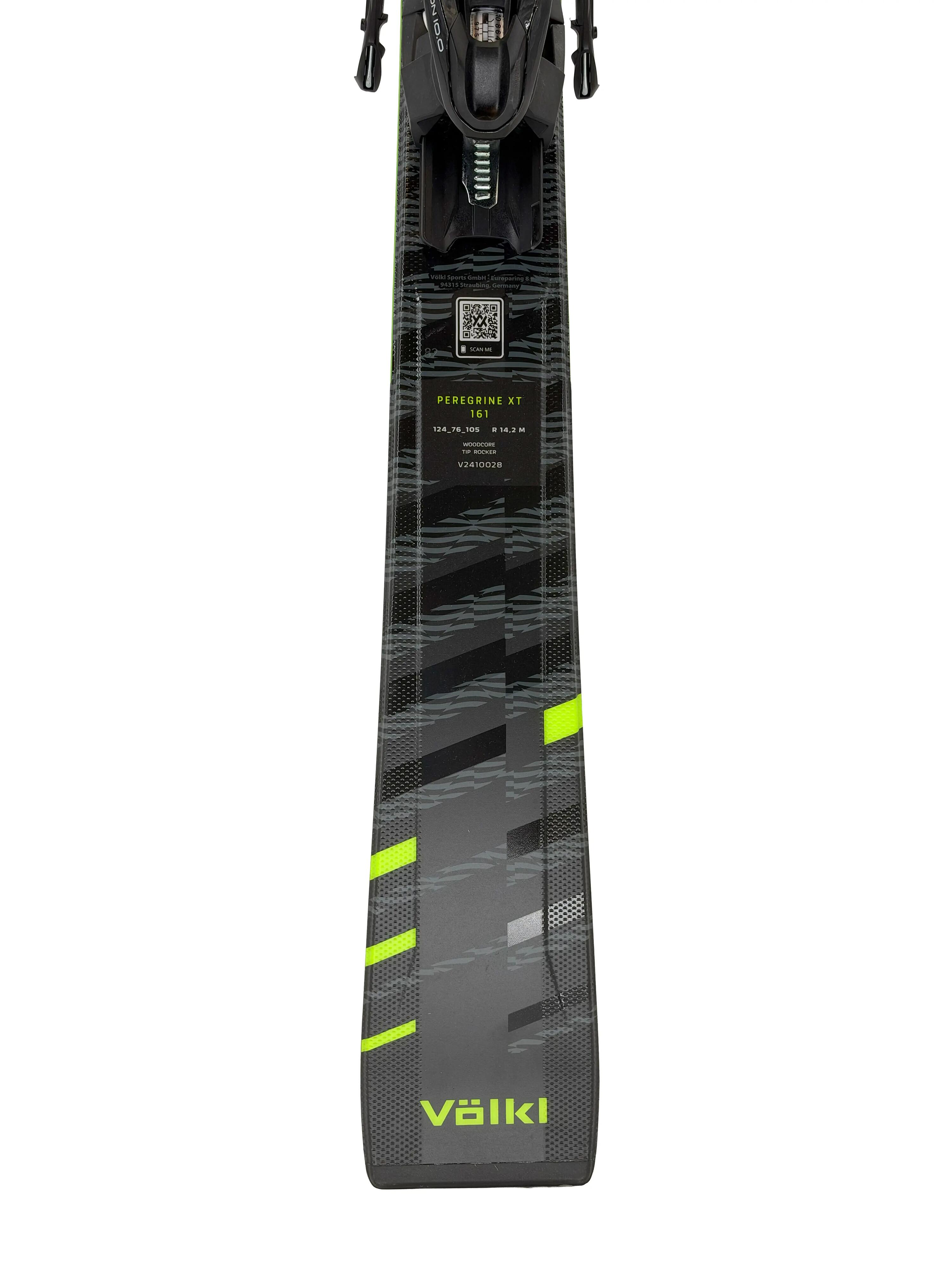 Völkl Peregrine XT Black Yellow V-Motion 1 24/25 Skier inkl. bindung 5/5