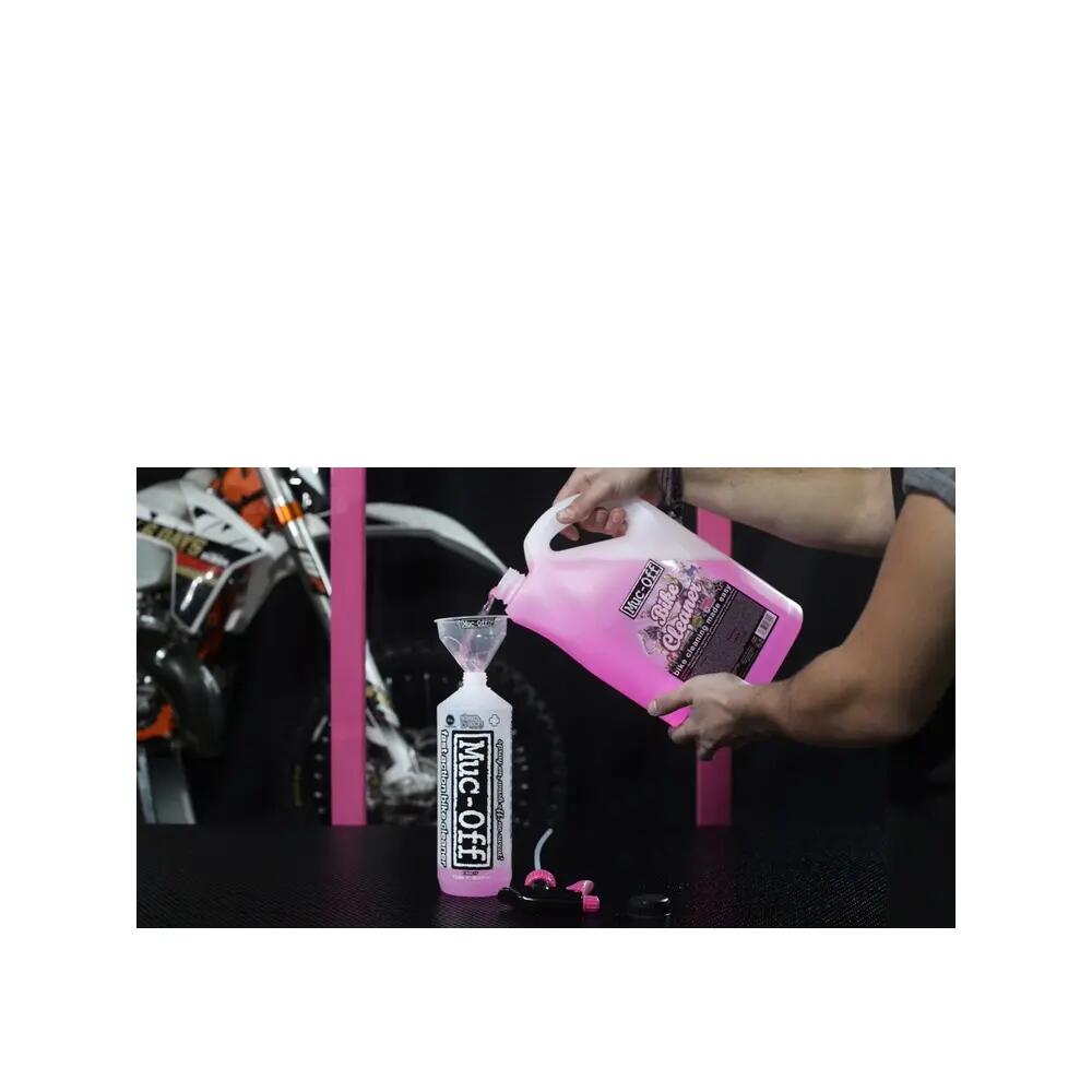 Acessórios de limpeza Muc-Off Limpeza de moto Nano Tech Rosa 4/8