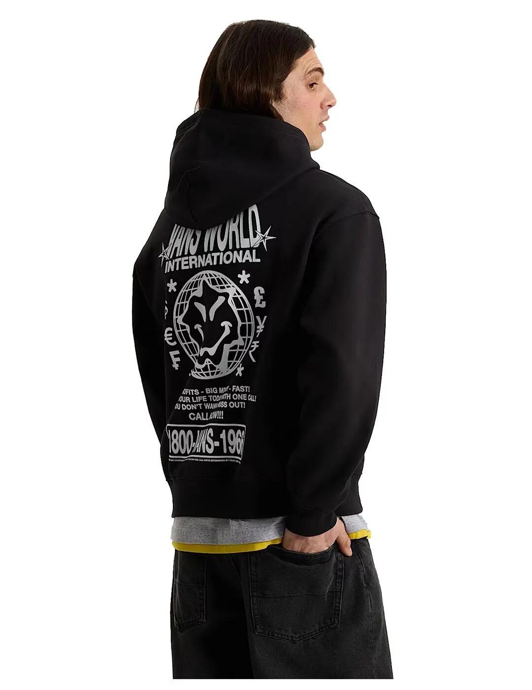 Sweatshirts Fleece für Herren Vans World Schwarz. 4/5