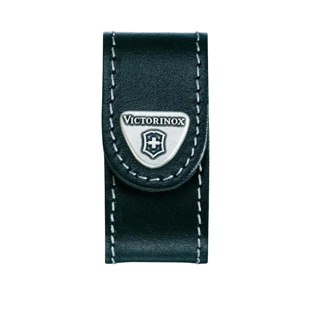 Étui Victorinox en cuir noir 2/2