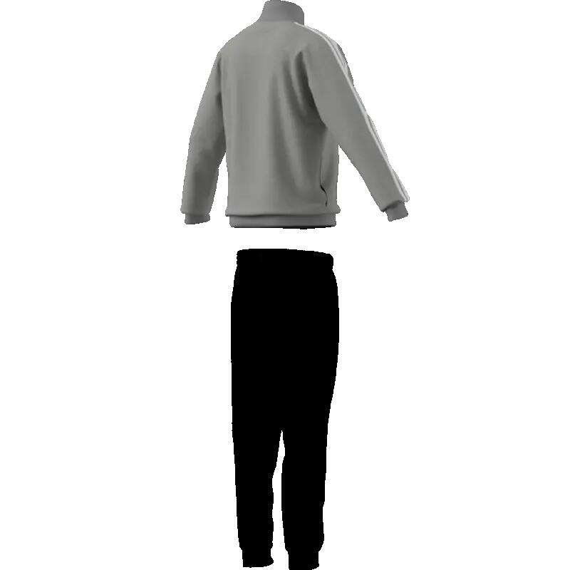 Adidas - Heren Trainingspak Full Zip 3-Stripes French Terry, Grijs 5/5