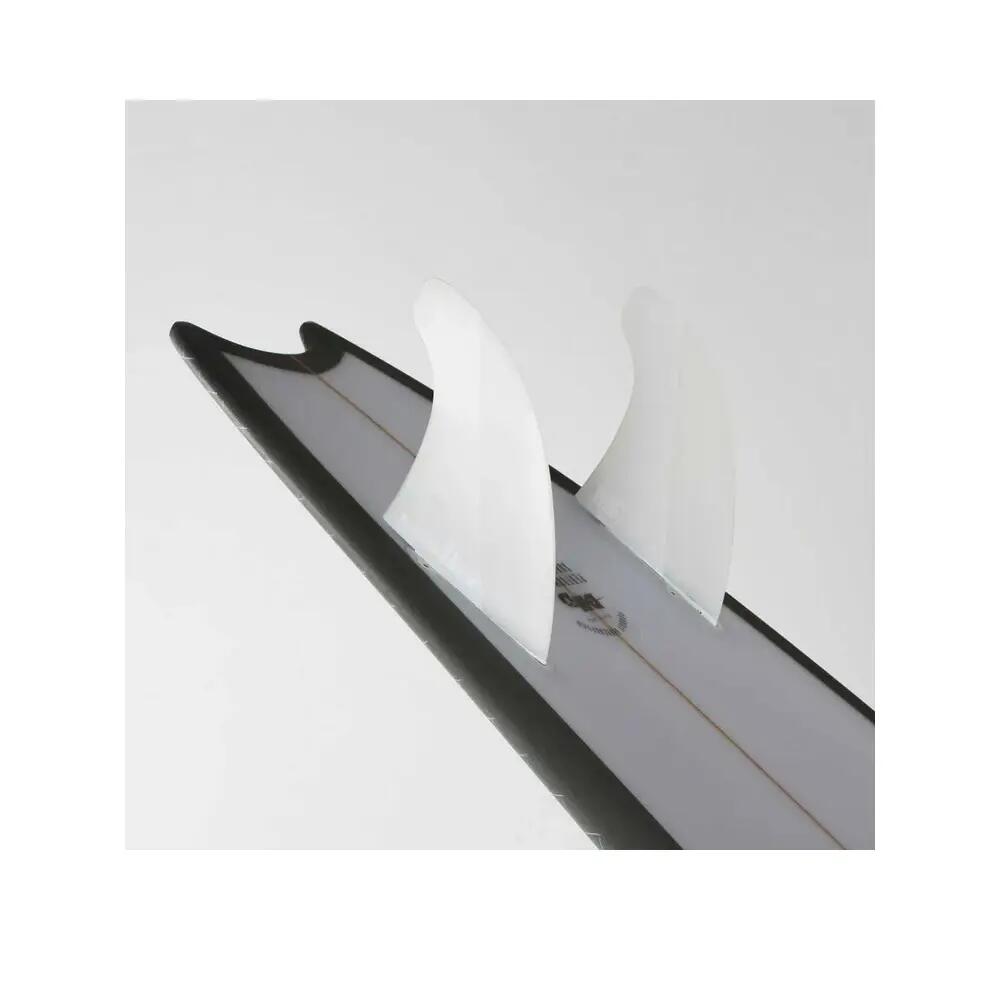 Aileron de surf FCS Twin+1 Performance Core Branco 3/10