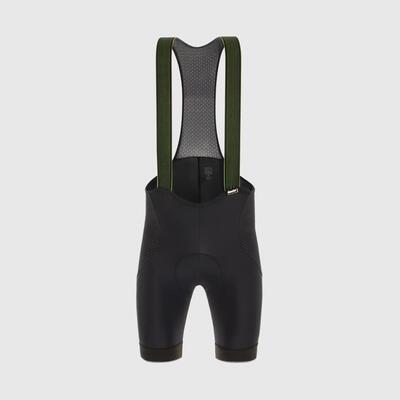 Leox heren bib shorts - zwart