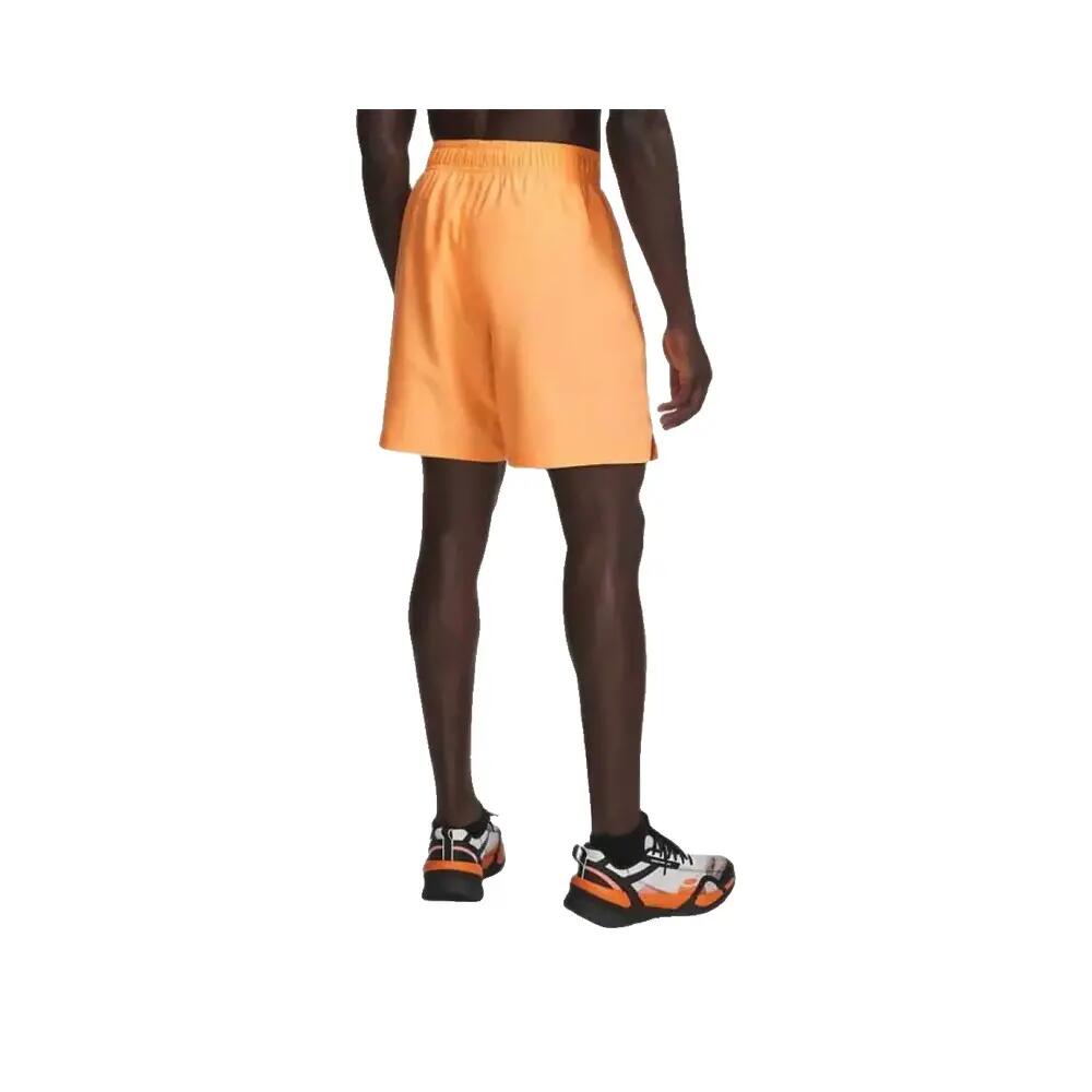 Spodenki Under Armour Tech Woven Wordmark Pomarańczowe 2/3