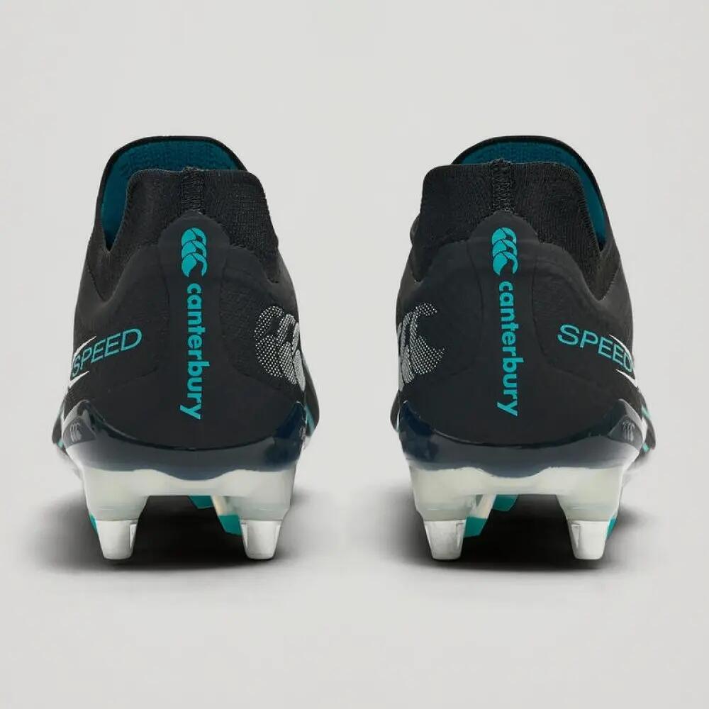 Botas de Rugby Canterbury Speed Falcon 2.0 Elite SG Pretas 5/9