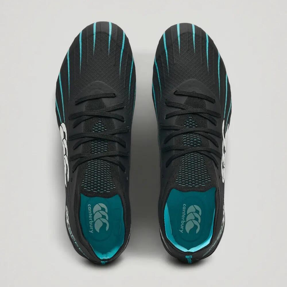 Botas de Rugby Canterbury Speed Falcon 2.0 Elite SG Pretas 4/9