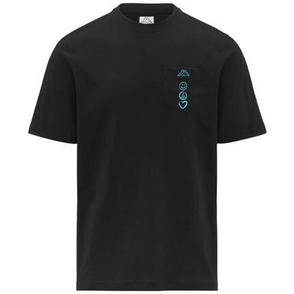 T-shirt pour homme noir pour sportif
