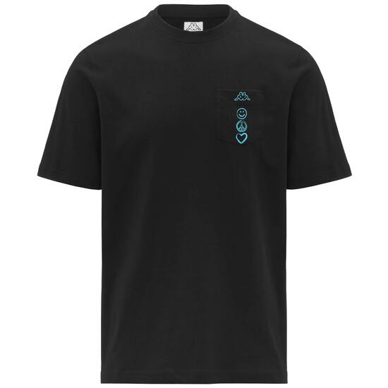 T-shirt pour homme noir pour sportif