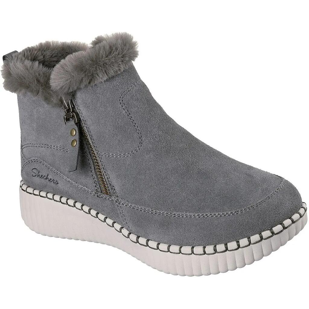 Ботуши Skechers Wilshire Blvd - Fresh Zip, Сив, Жени