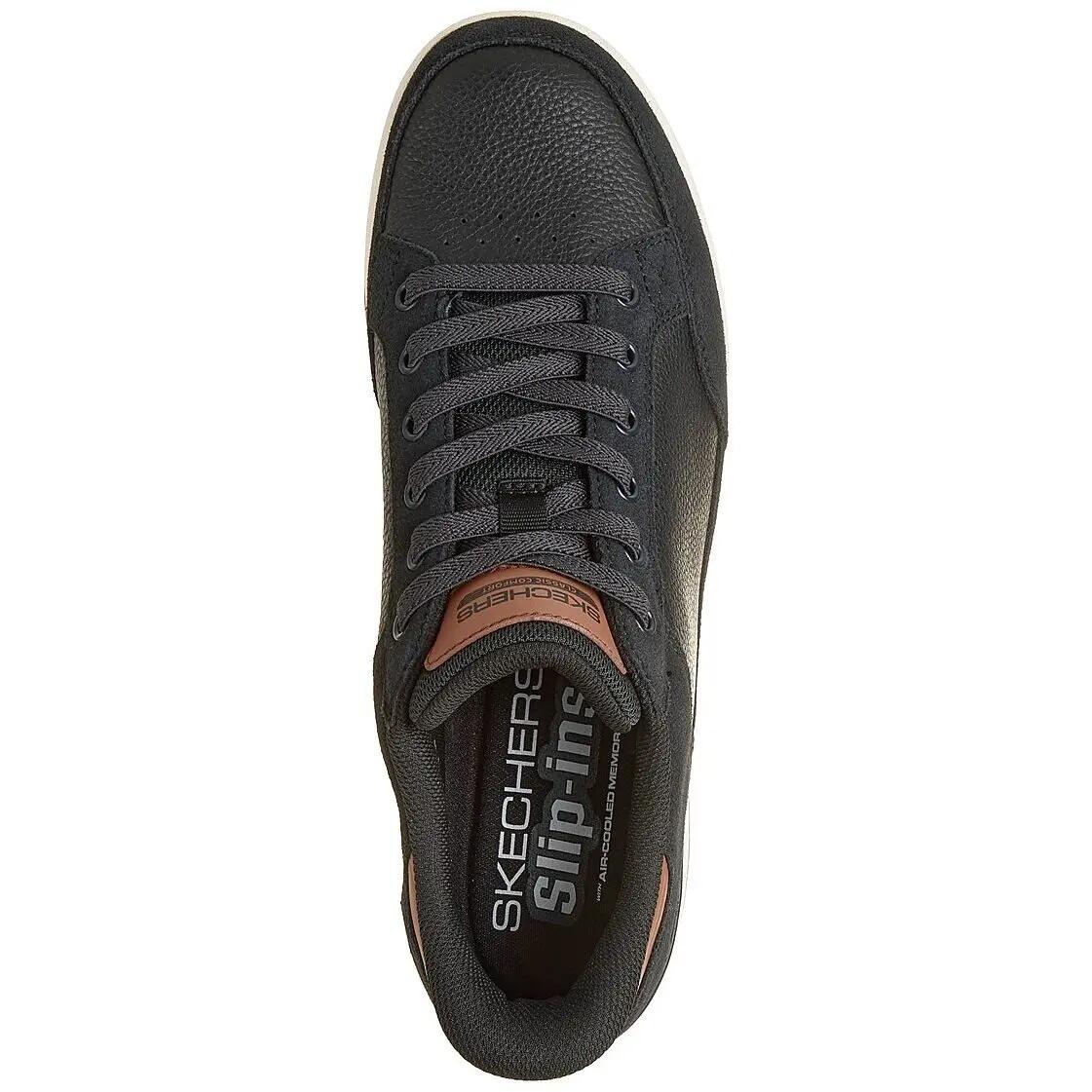 Pantofi sport barbati Skechers Recoil, Negru 2/5