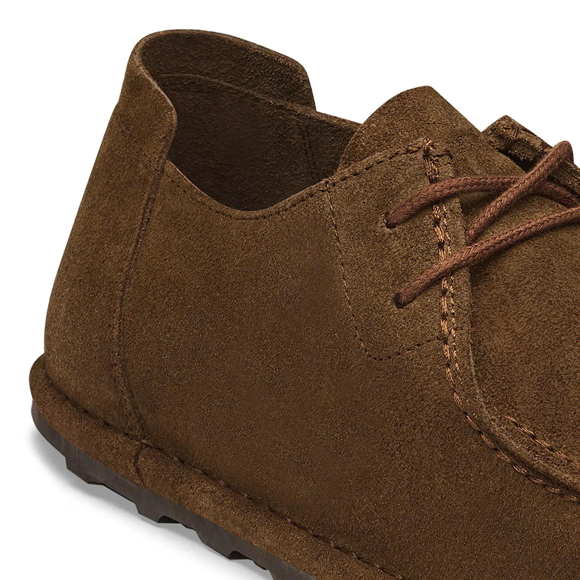 Scarpa Elegante Birkenstock Utti Lace S Suede Leather Adulto 5/5