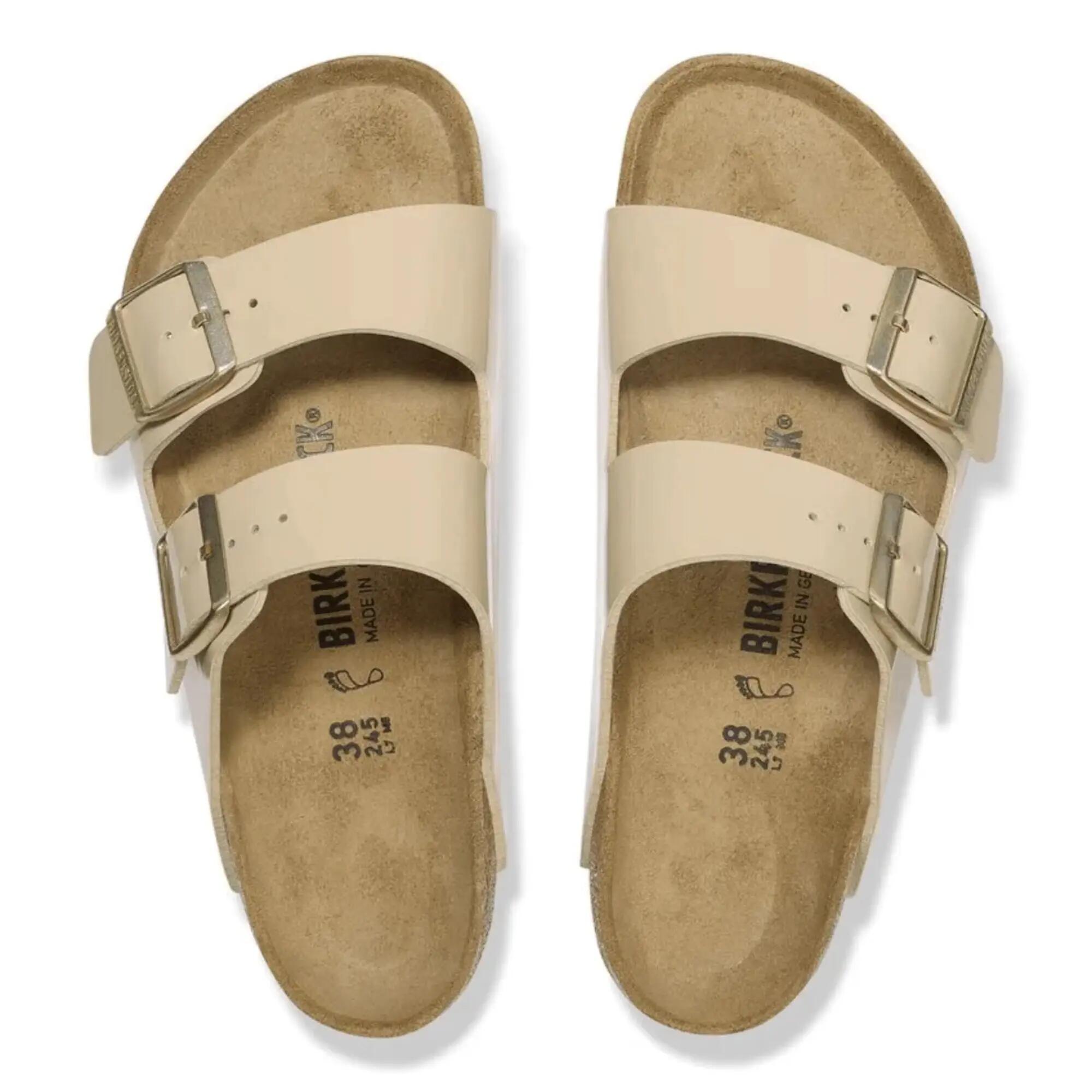 Birkenstock Arizona Birko Flor Patent Sandals Woman 4/5