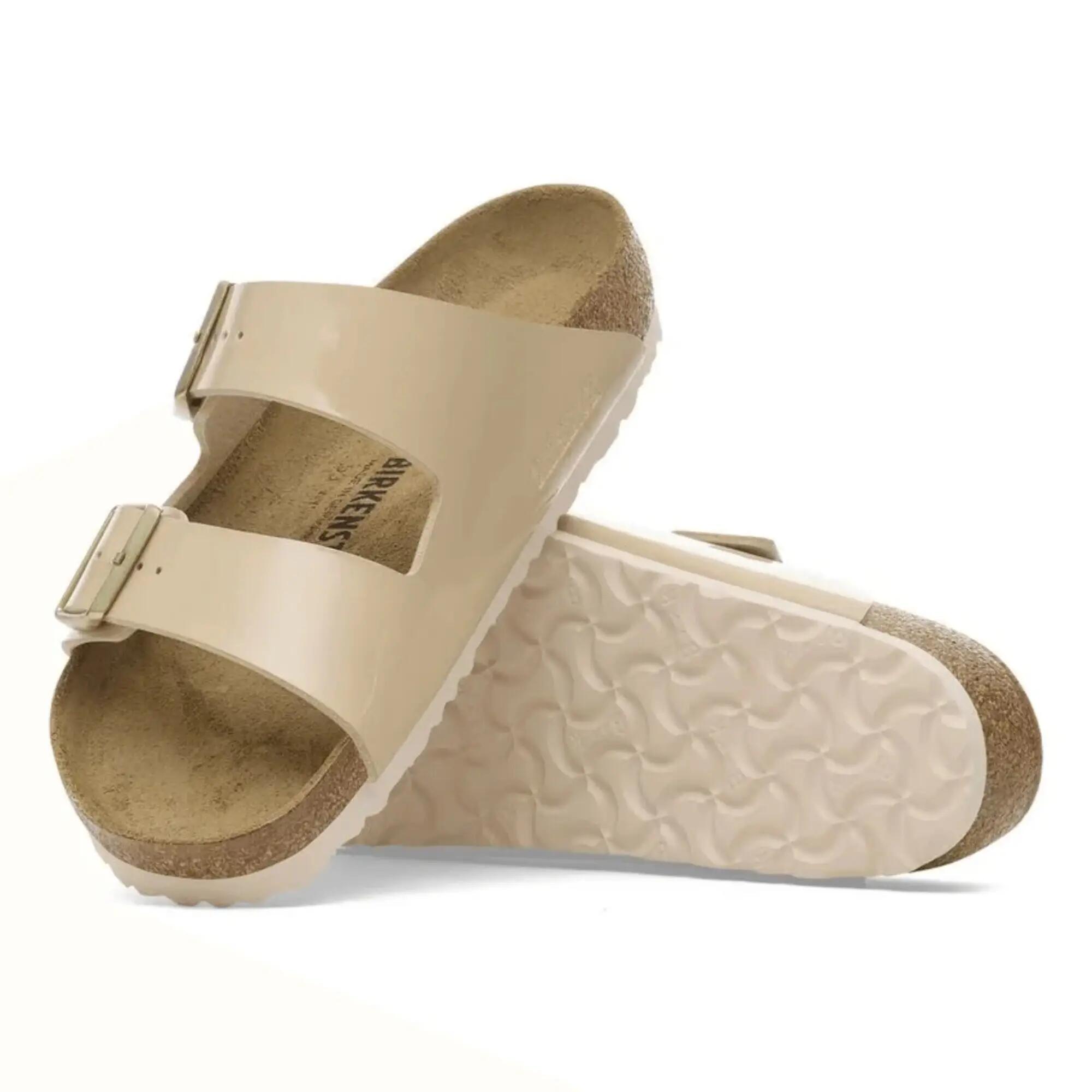 Birkenstock Arizona Birko Flor Patent Sandals Woman 3/5